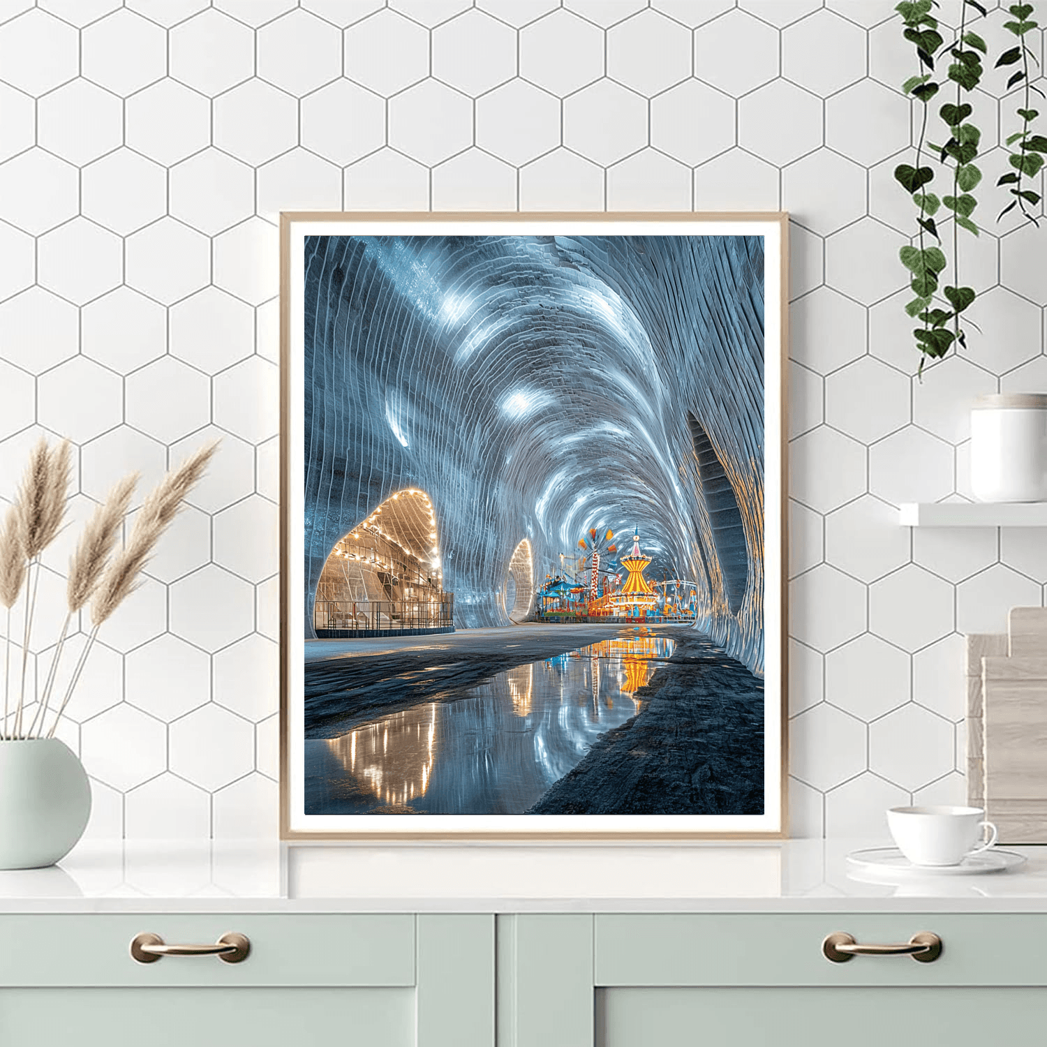 Salina Turda - Turda Numbered Painting Kits