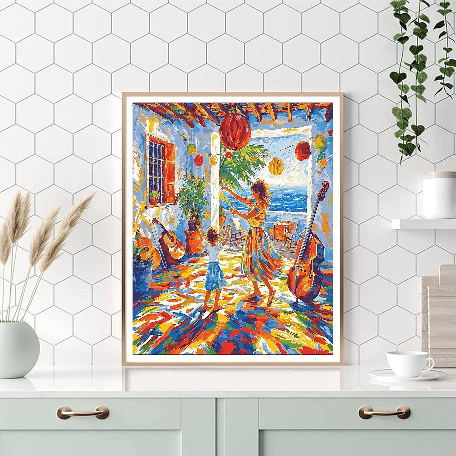 Dancing Through Life DIY Paint By Numbers