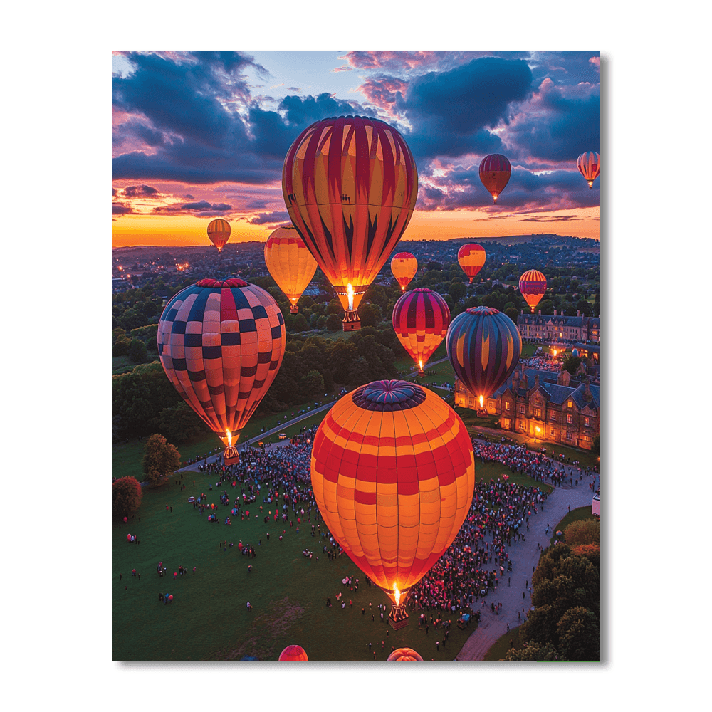 Bristol Balloon Fiesta - Bristol Painting Number Kit