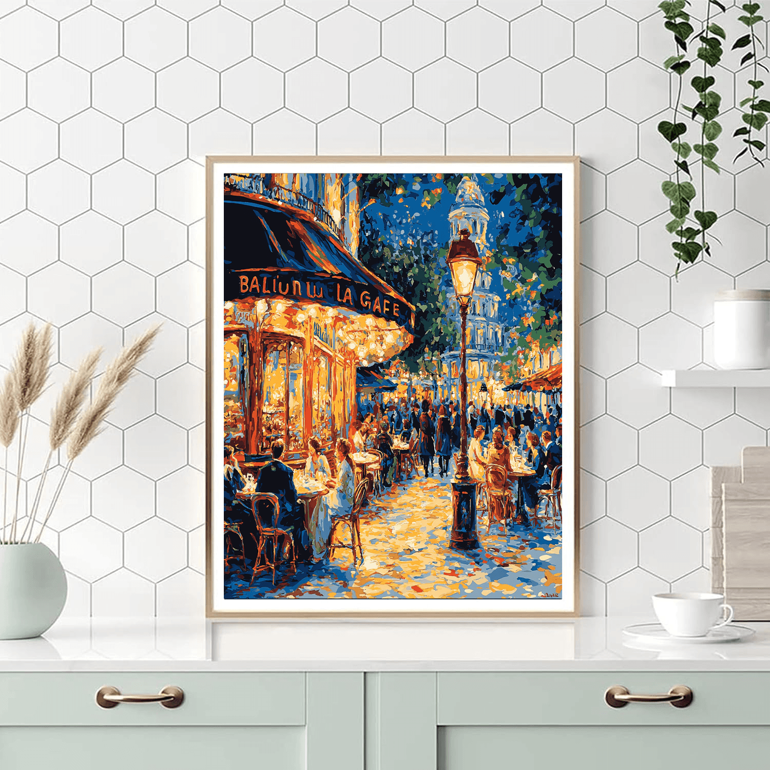 Pierre-Auguste Renoir Inspired Renoir's Cafe Terrace  Paint By Numbers Art