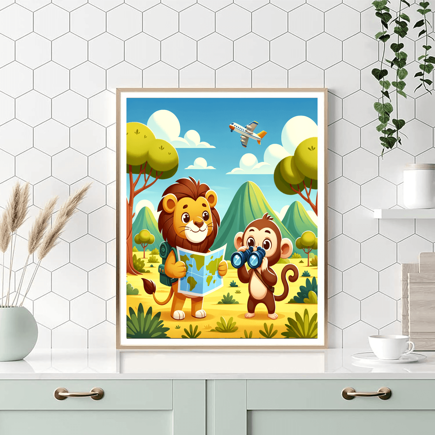 Funny Animal Explorers Paint By Number