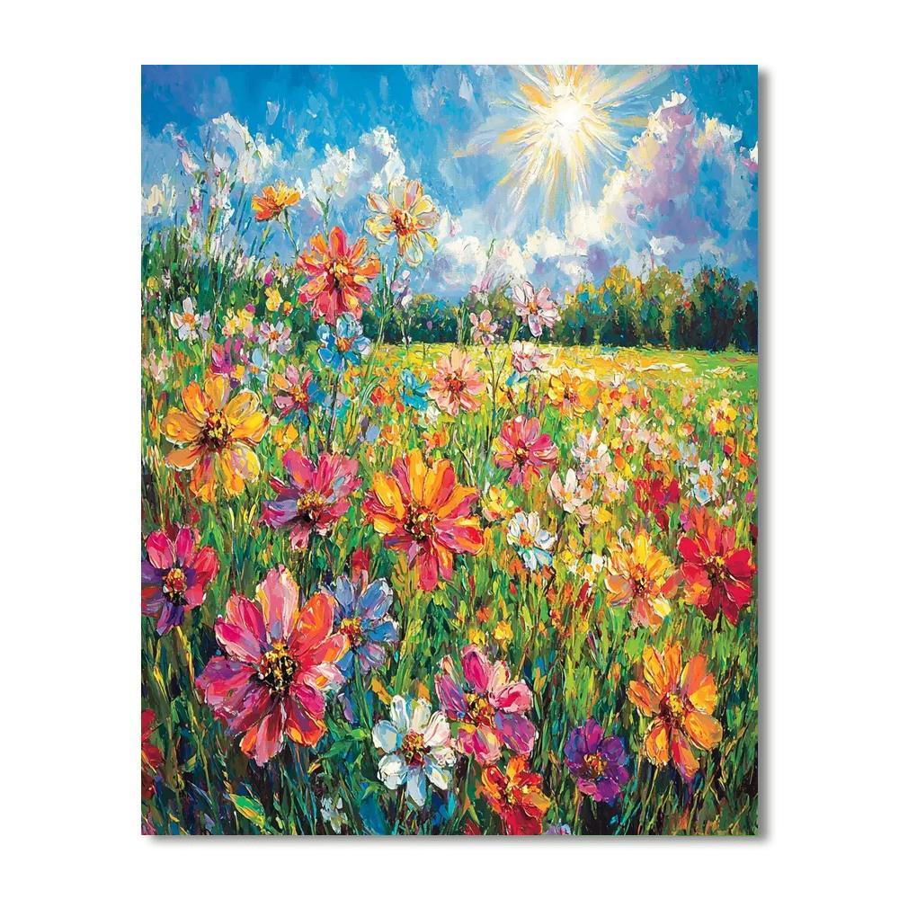 Henri Matisse Inspired Elysian Fields Of Color  Numbered Painting Kits