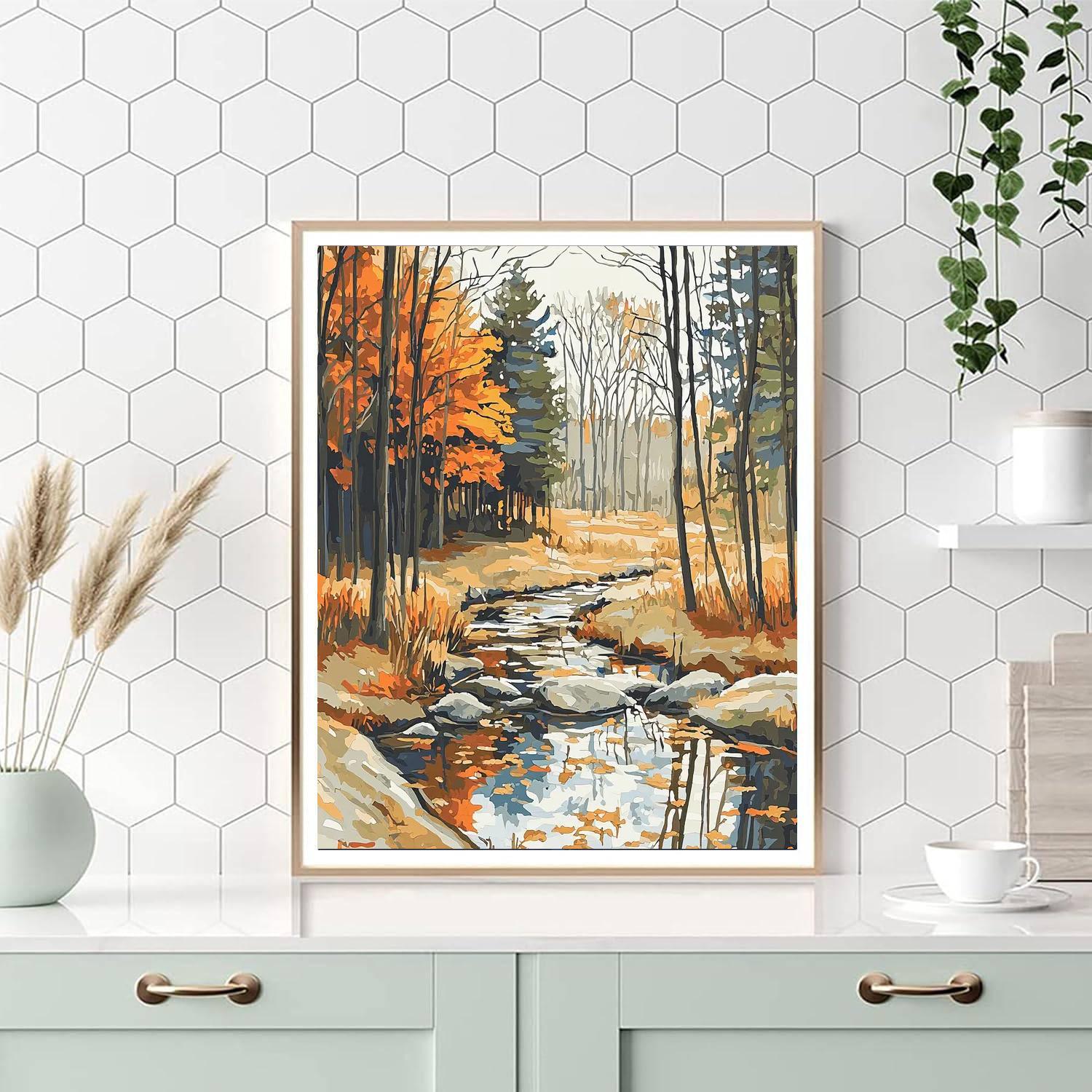 Nandalal Bose Inspired Silent Rhythms Of The Wild  DIY Paint By Numbers