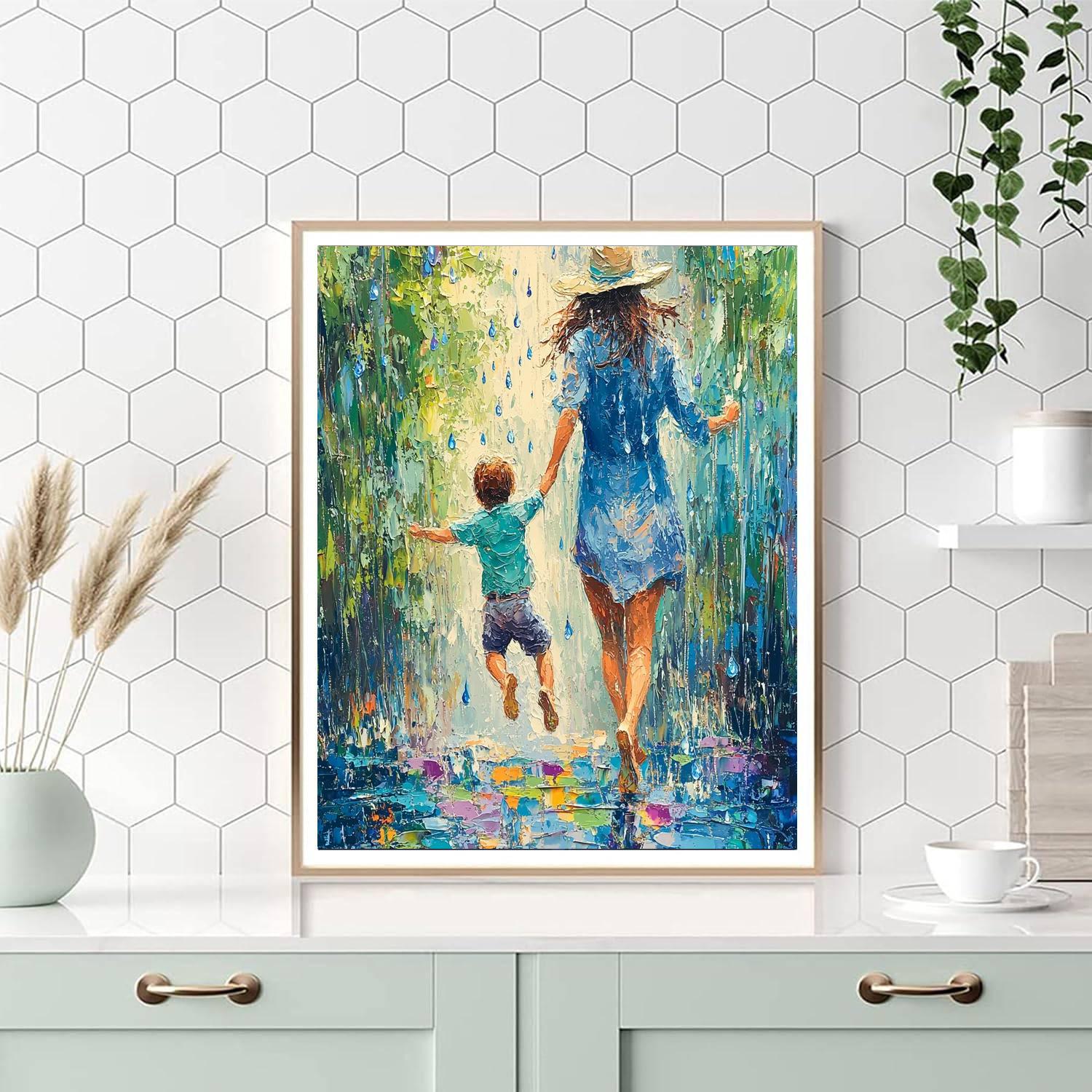 Laughter In The Rain Paint By Numbers Kits