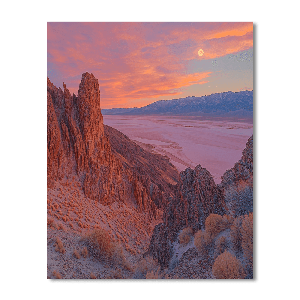 Valley Of The Moon - Chile Numbered Painting Kits