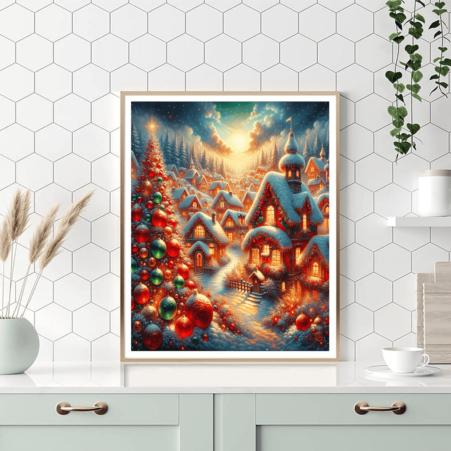 Christmas Magic Painting Number Kit