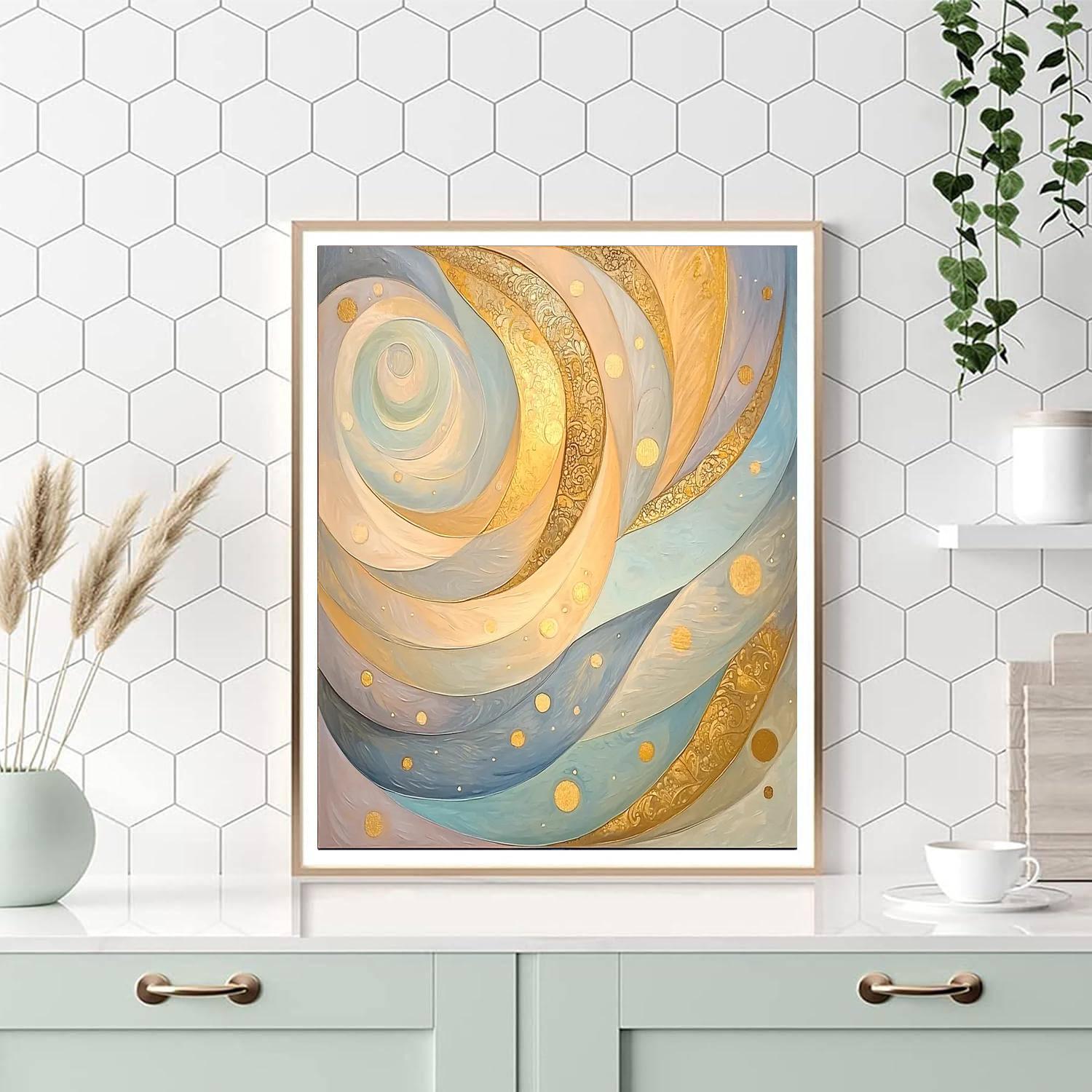 Gustav Klimt Inspired Ethereal Balance  Paint By Numbers Kits