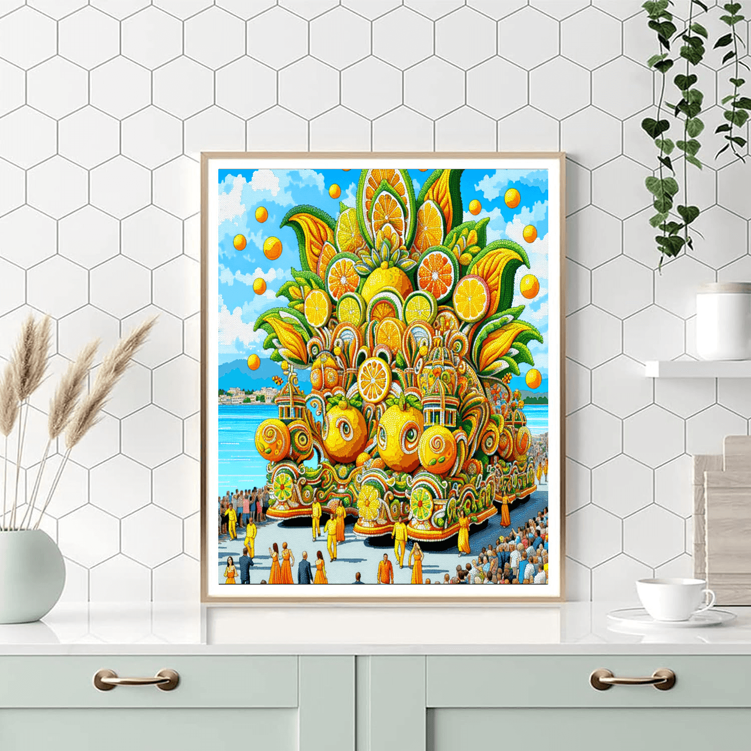 Menton Lemon Festival - France Paint By Number