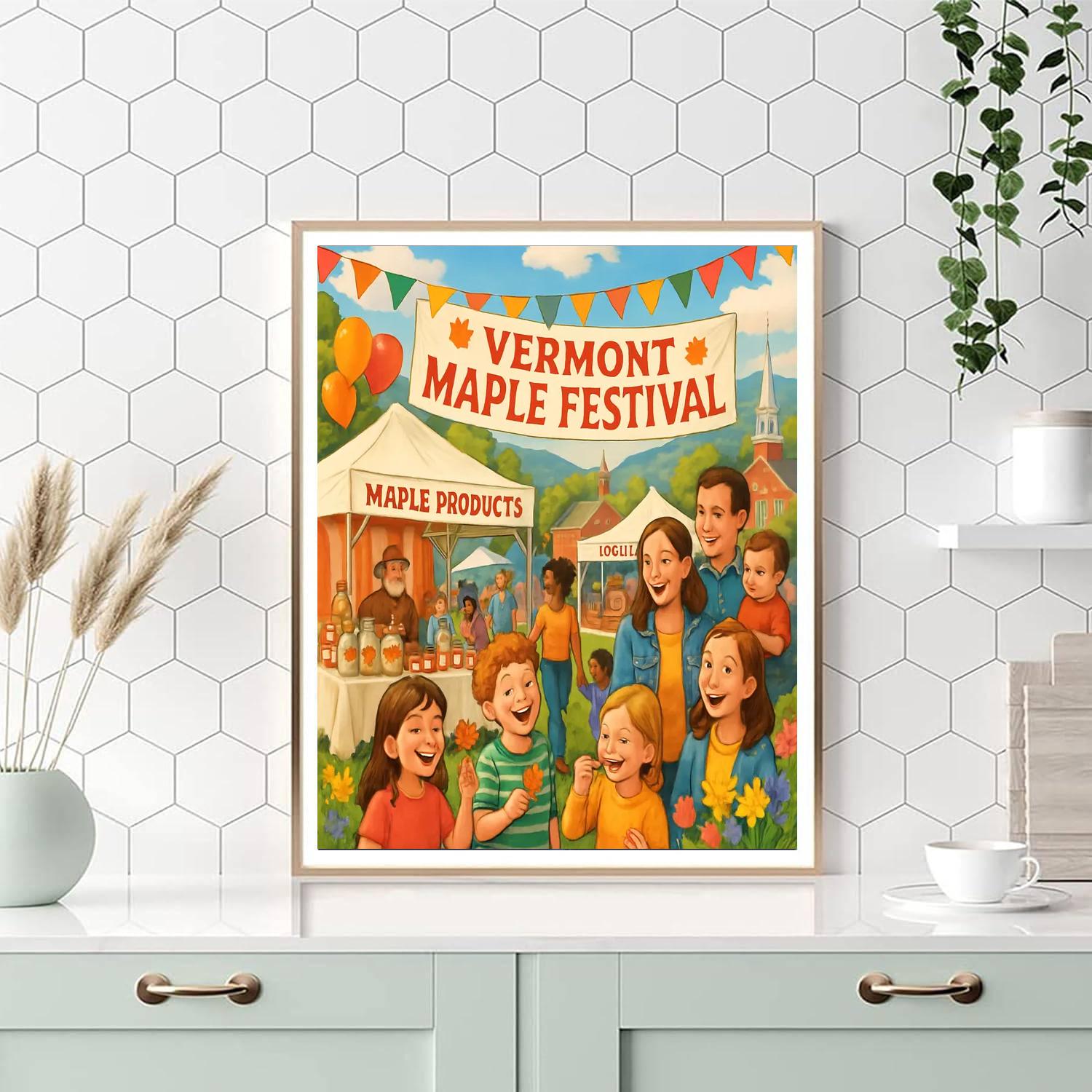 Vermont Maple Festival Paint By Numbers Kits