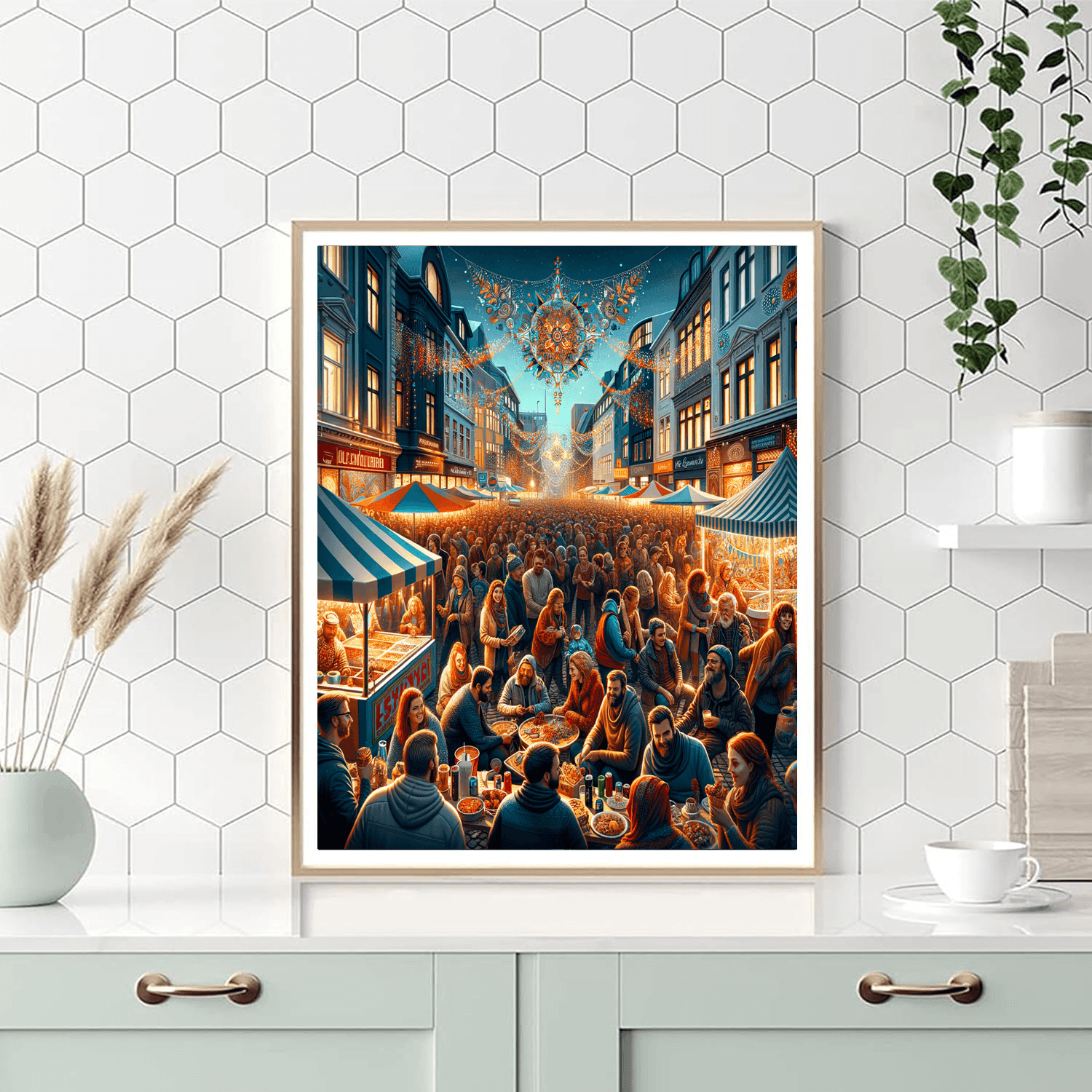 Reykjavik Culture Night Paint By Number