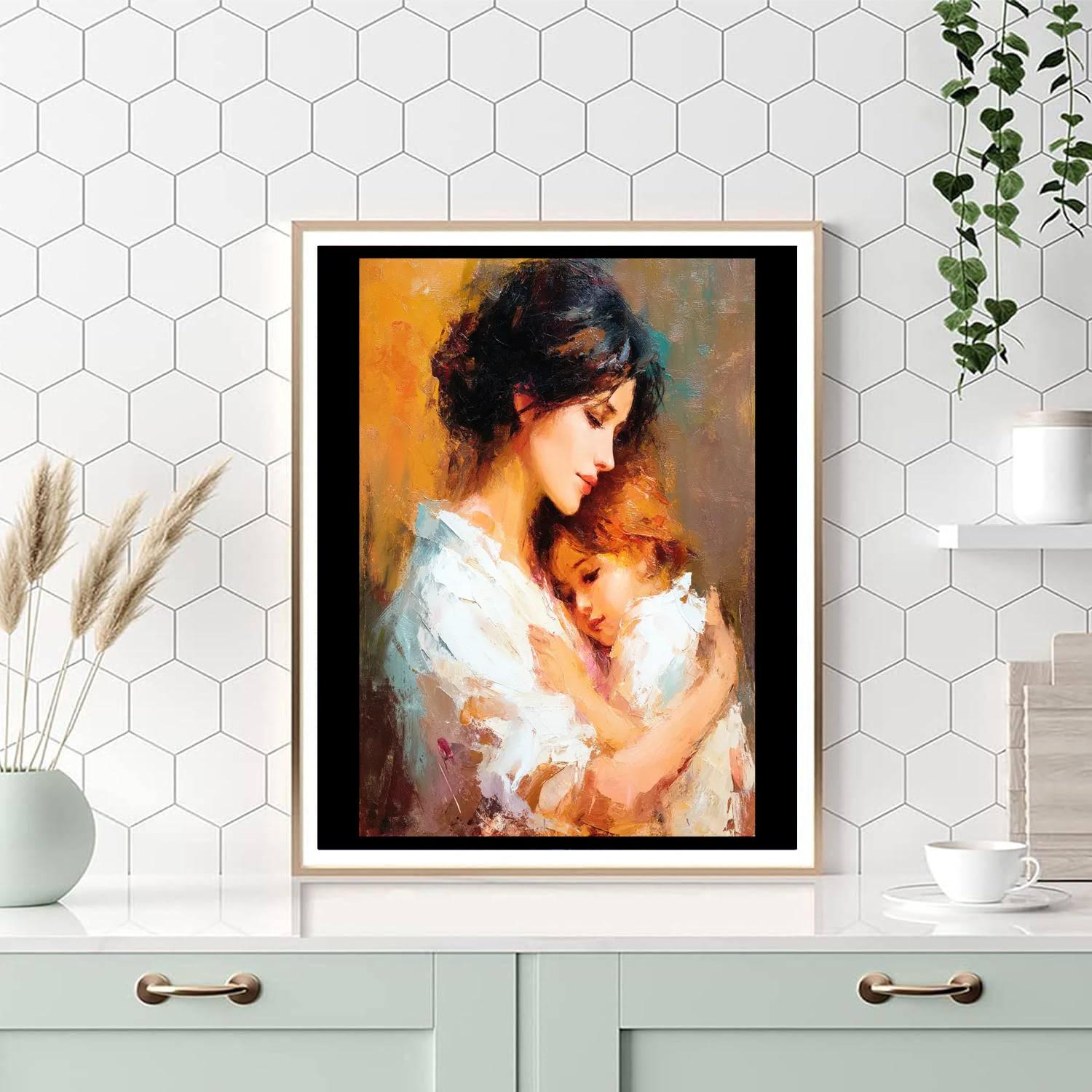 The Comforting Embrace Paint By Number