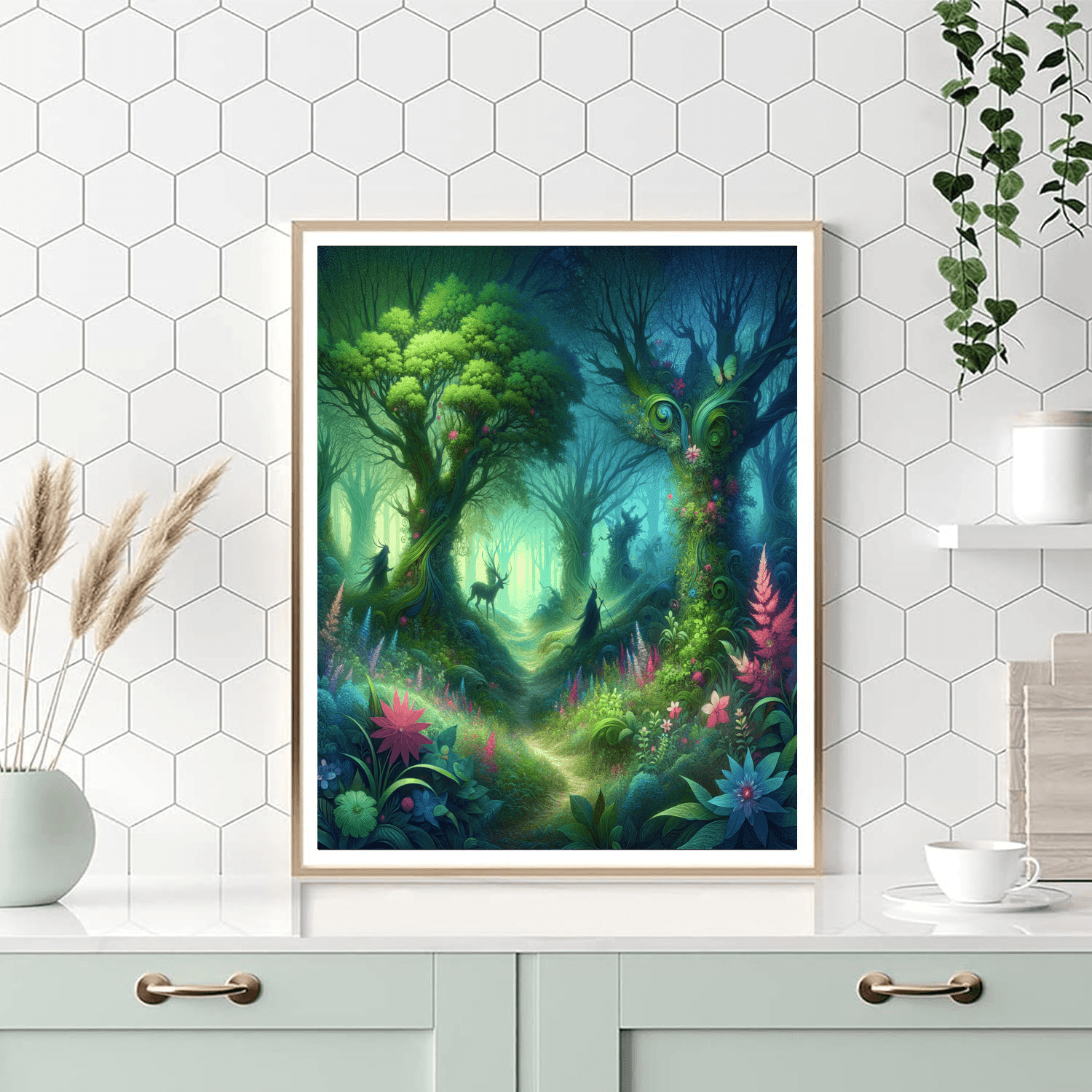 Enchanted Woodland Whisper Numbered Painting Kits