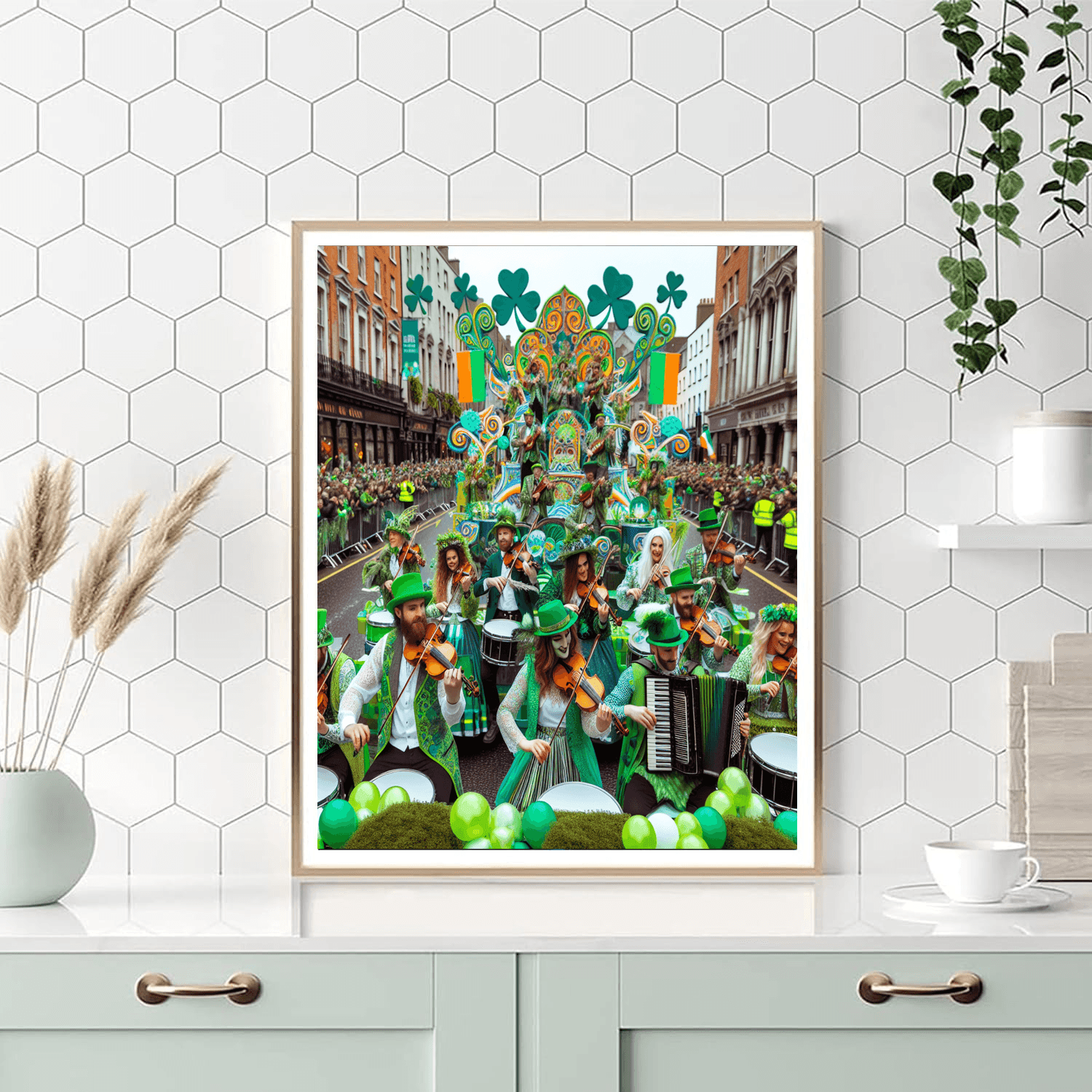 St. Patrick's Festival - Dublin, Ireland Painting By Numbers Kit