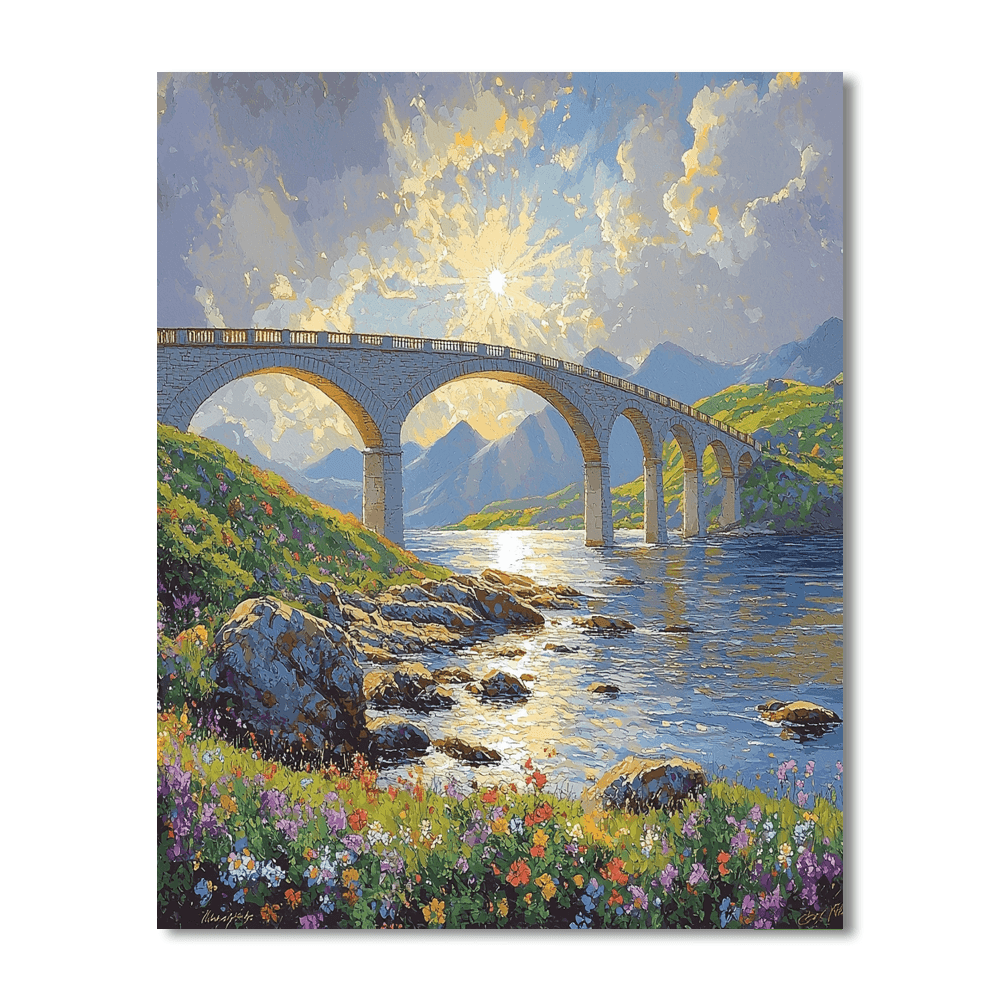 Skye Bridge Paint By Numbers Kits