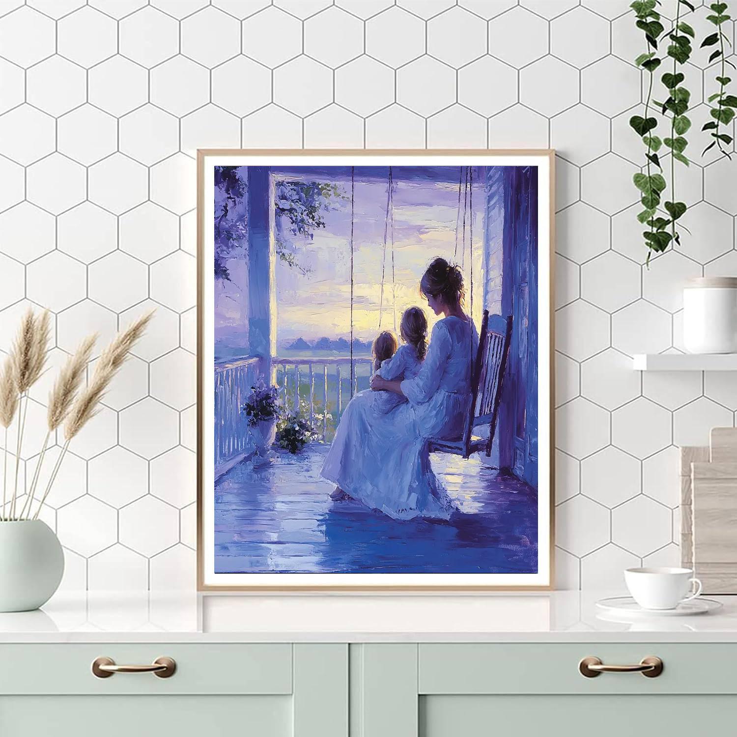 Twilight Conversations Painting Number Kit