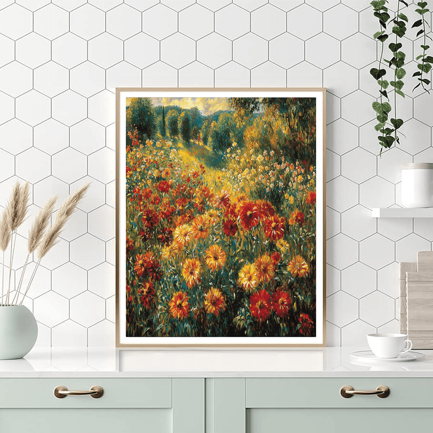 Pierre-Auguste Renoir Inspired Summer Blossom  Paint By Number