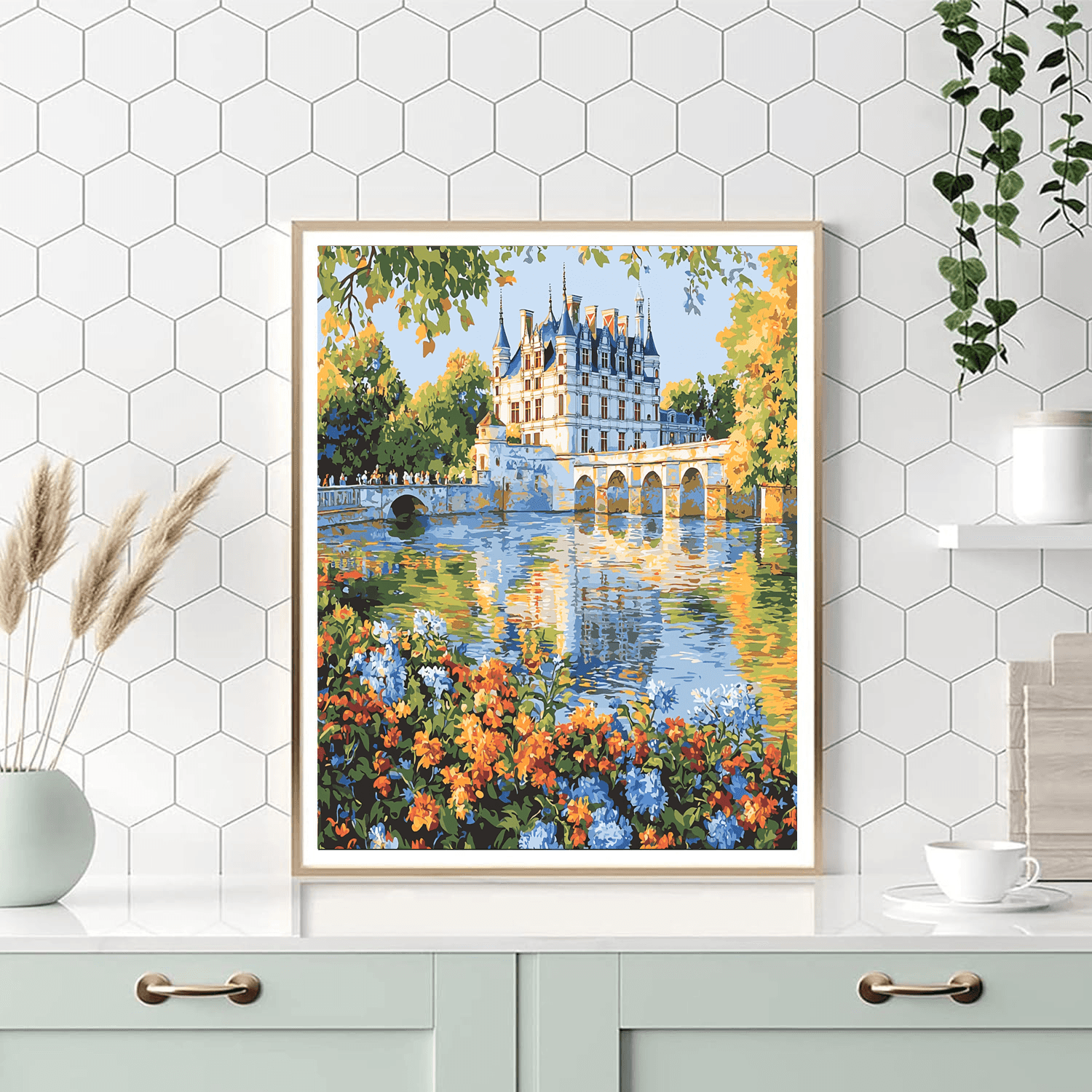 Château De Chenonceau Paint By Numbers