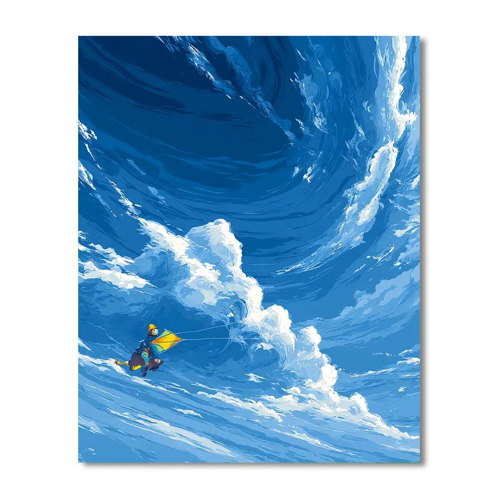 Unfurling Joy Numbered Painting Kits