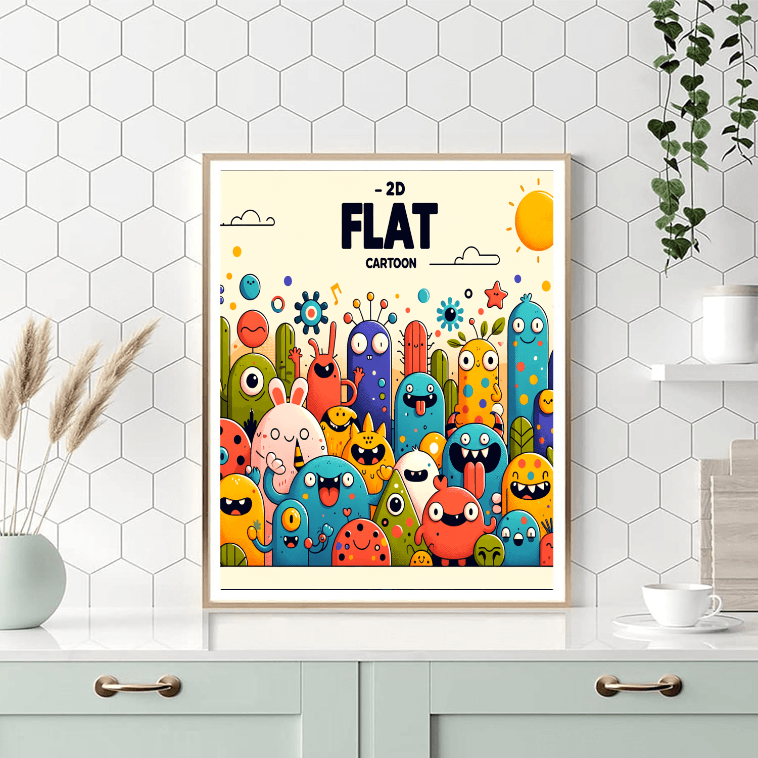 Cheerful Monster Mash Paint By Color