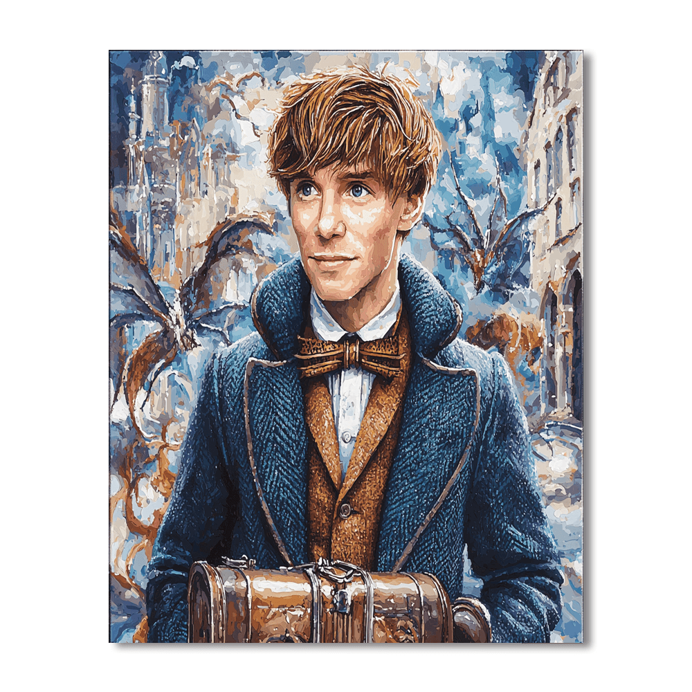 Eddie Redmayne: Navigating Magic And Minds Paint By Numbers