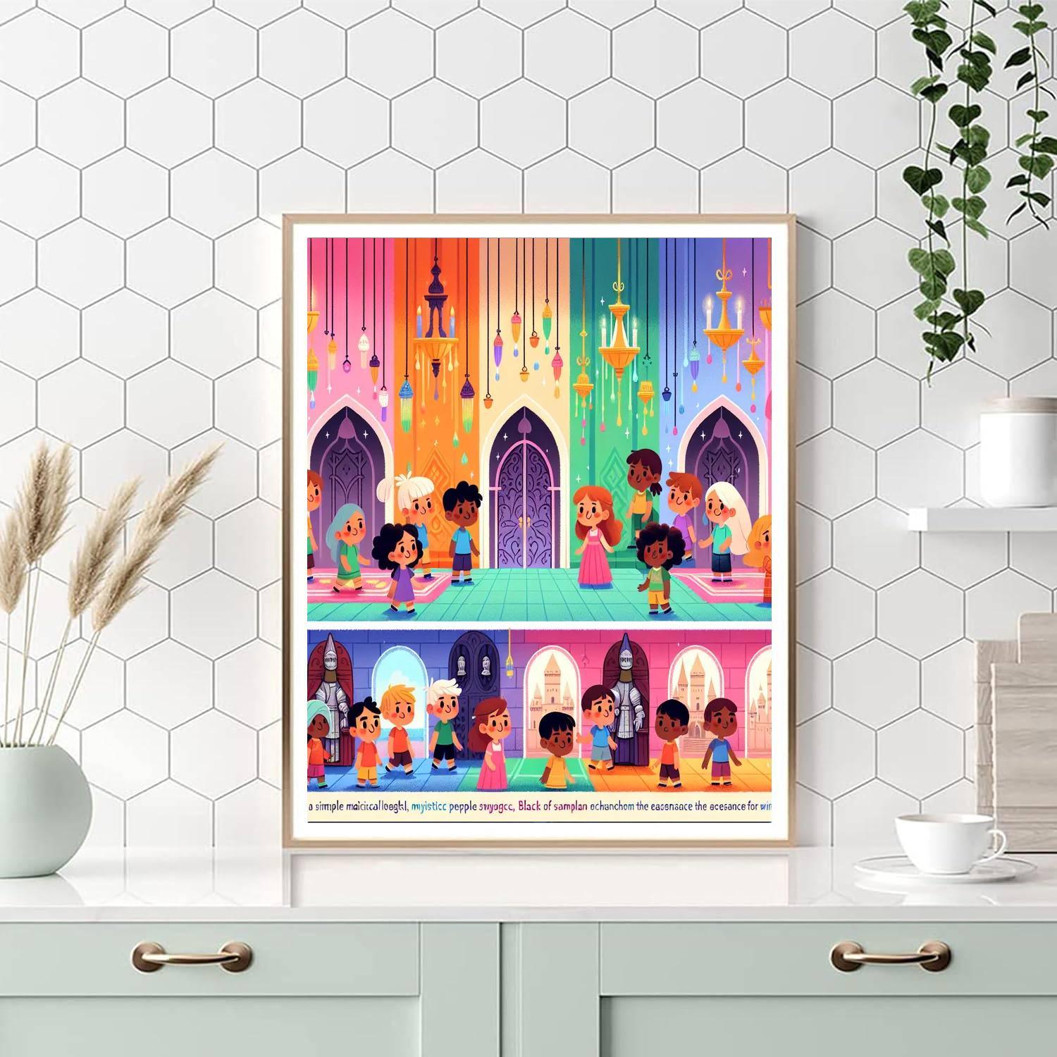 Fairy Tale Castle Quest Paint By Numbers