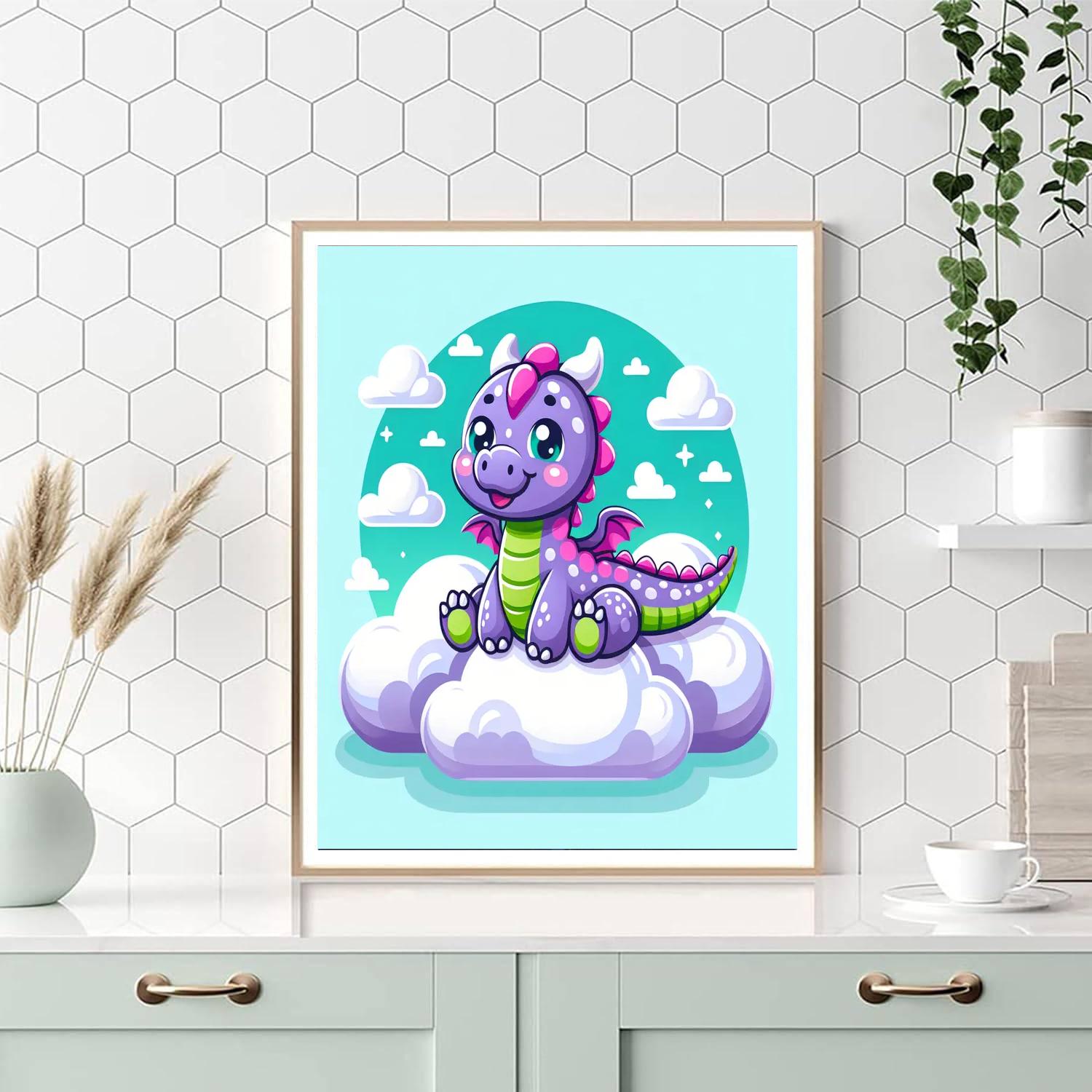 Dandy Dragon Paint By Number