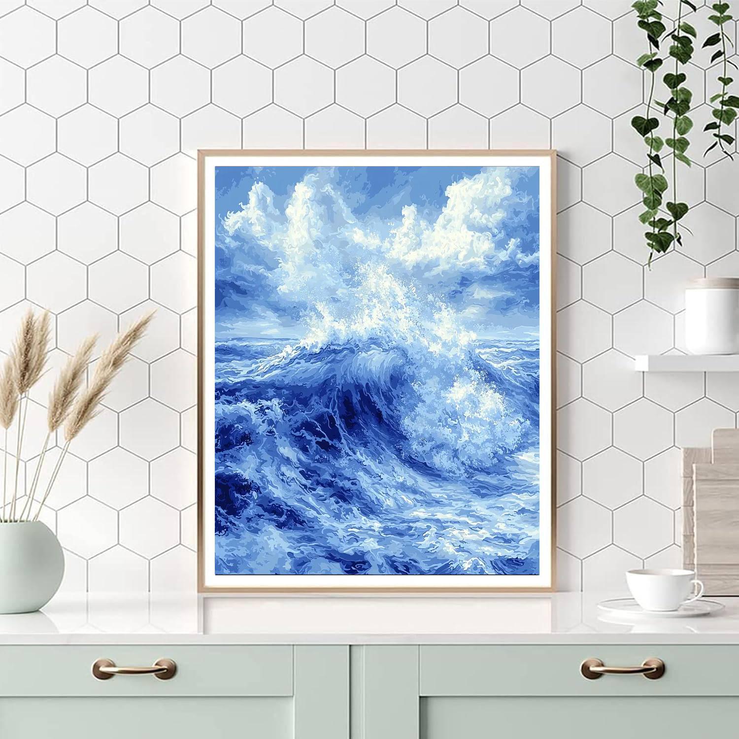 Michelangelo Inspired Majestic Elements  Paint By Numbers