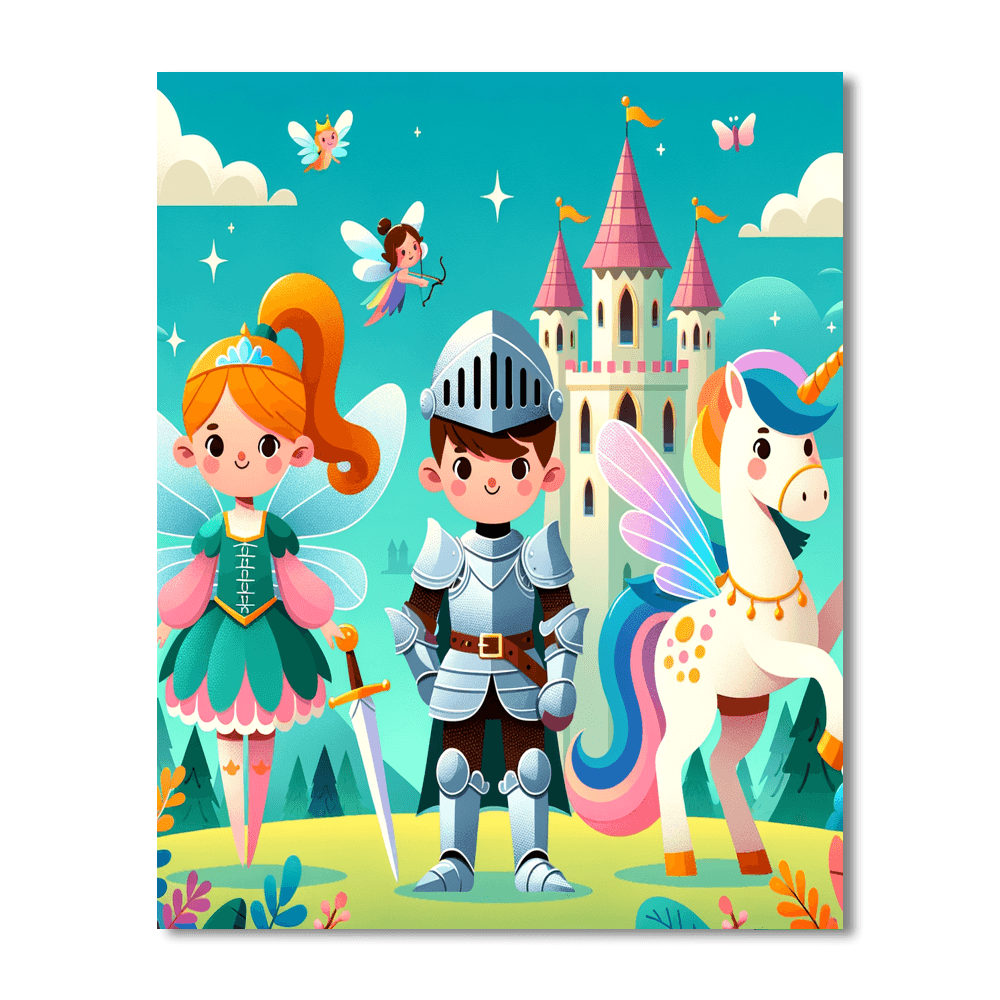 Fairy Tale Kingdom Paint By Numbers Kits