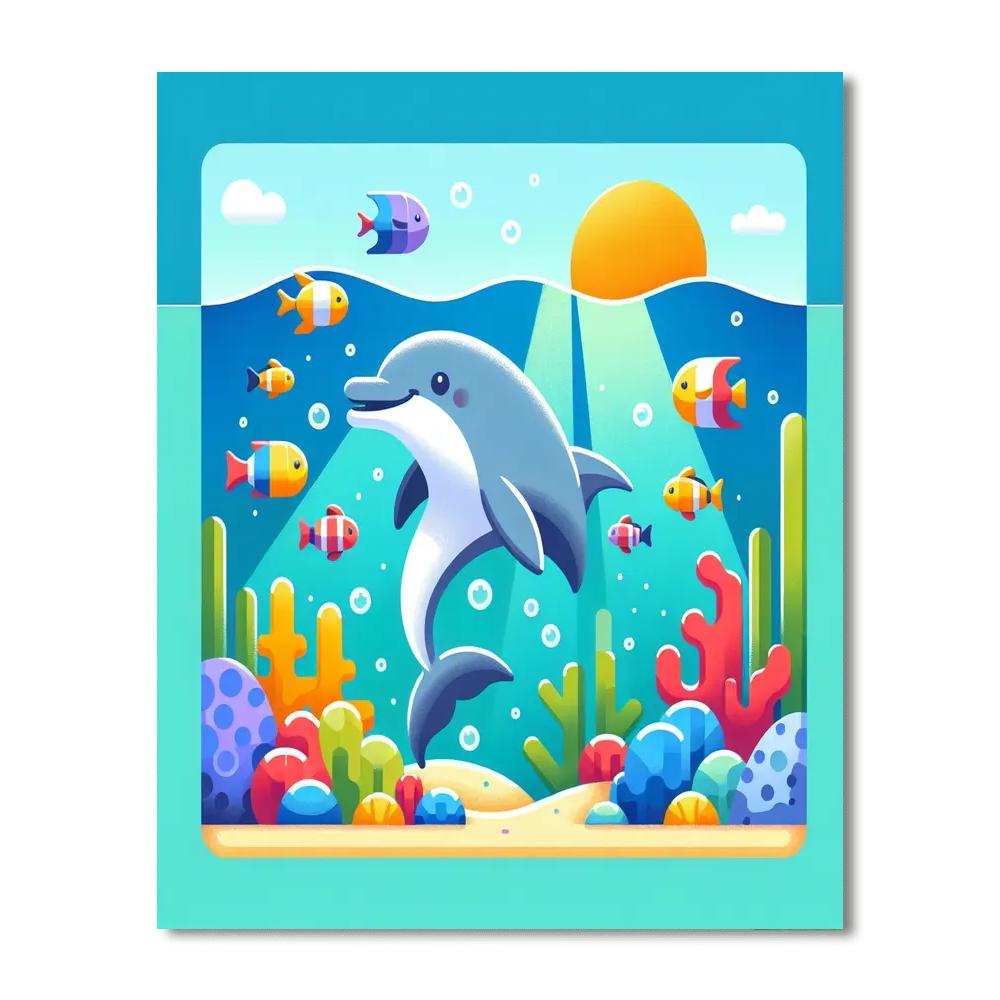 Ocean Adventure Friends Paint By Numbers Kits