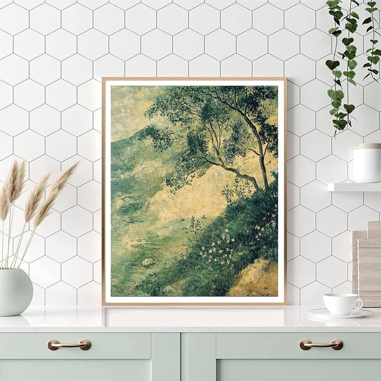 Edgar Degas Inspired Sculpted Nature  Paint By Numbers Kits