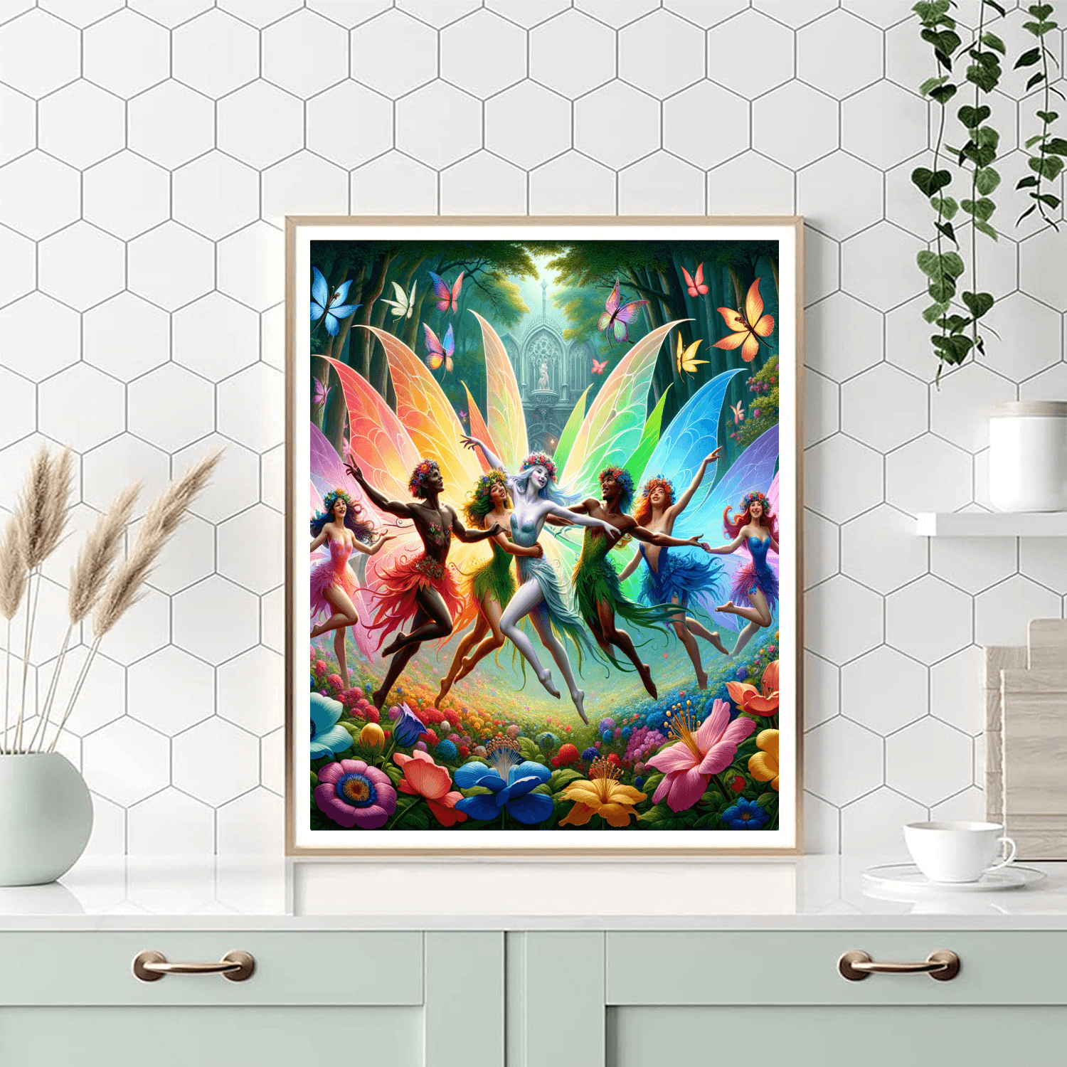 Mystical Forest Fairies Paint By Numbers Kits