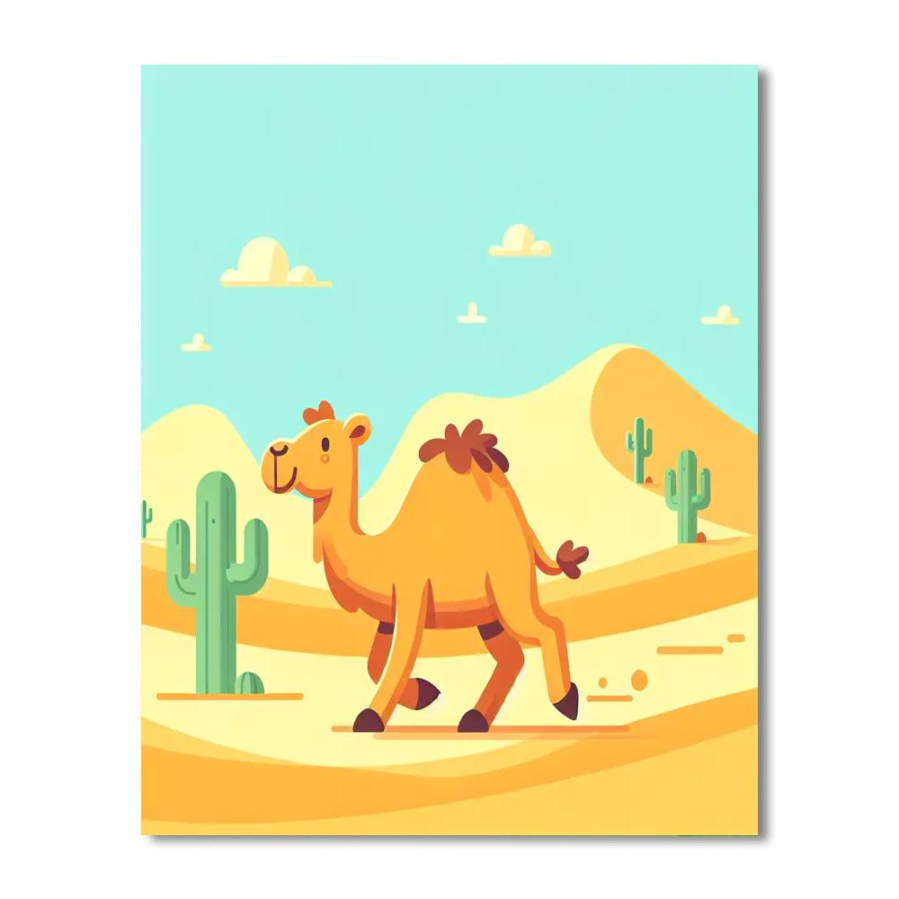 Desert Safari Exploration Paint By Numbers Kits