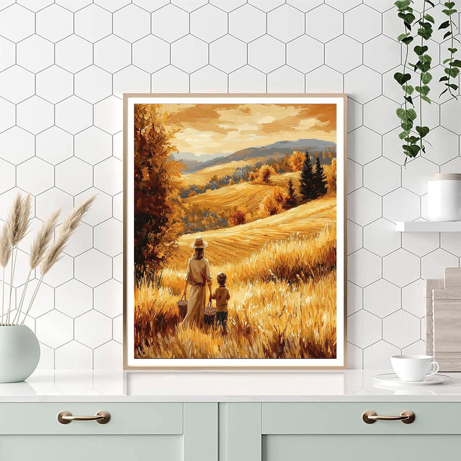 Harvest Of Memories Paint By Numbers Kits