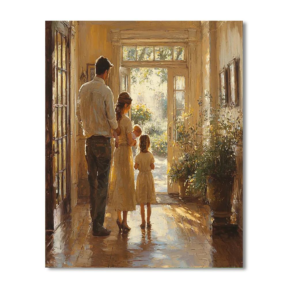 Our Cozy Family Paint By Number