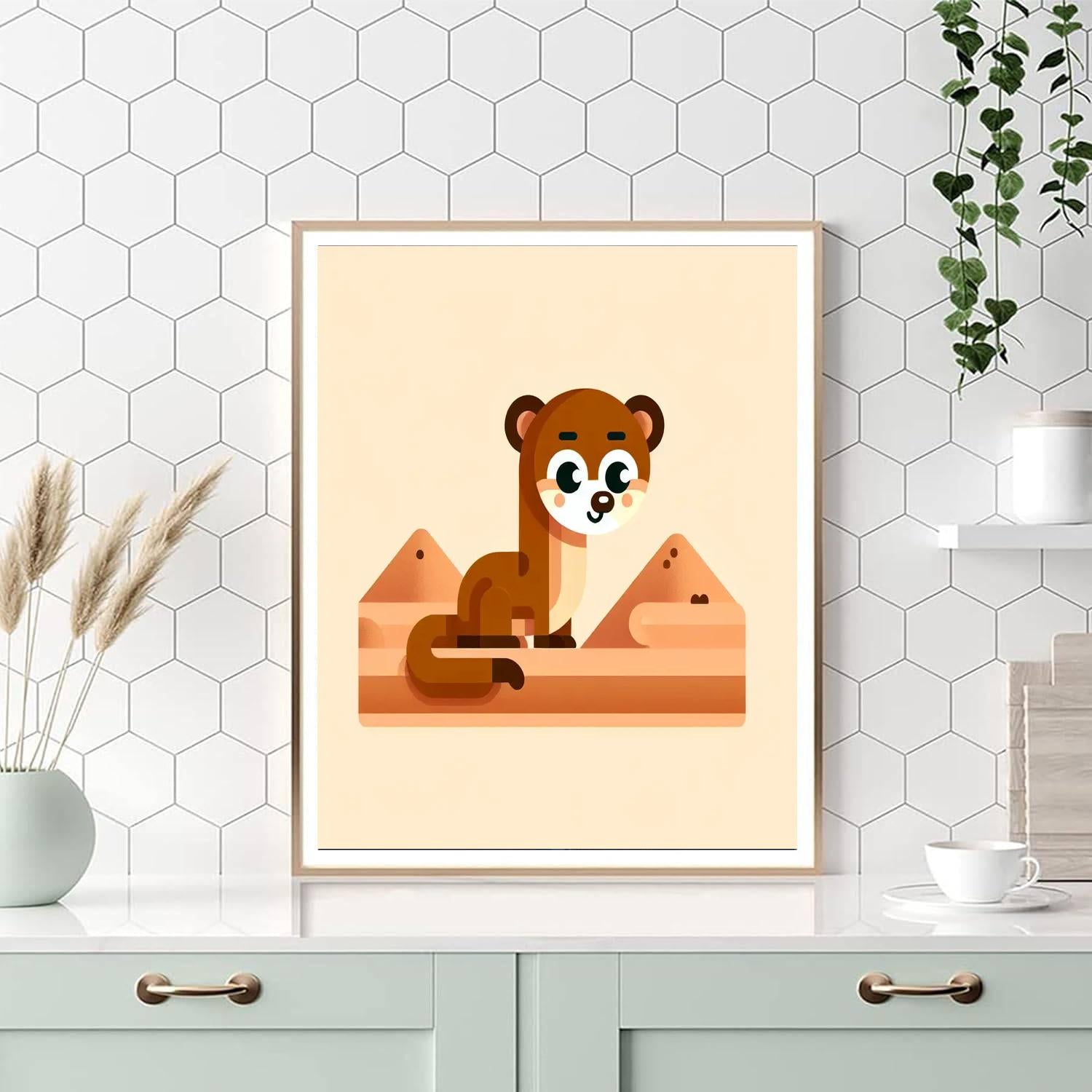 Mischievous Mongoose Paint By Number