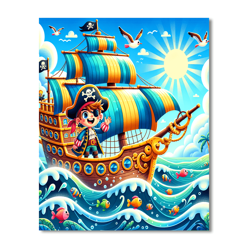 Sailing The Seven Seas Paint By Color