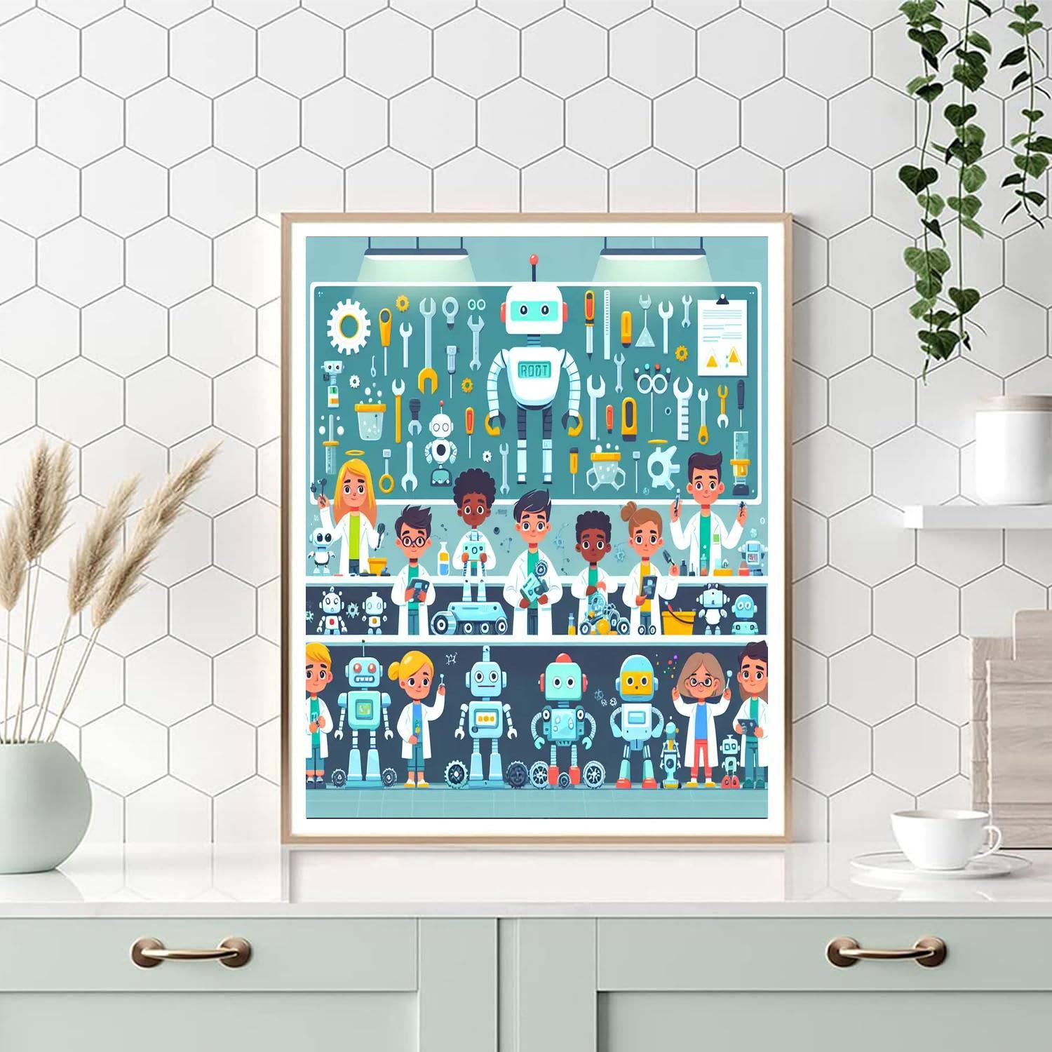 Robotics Inventor's Lab Paint By Color