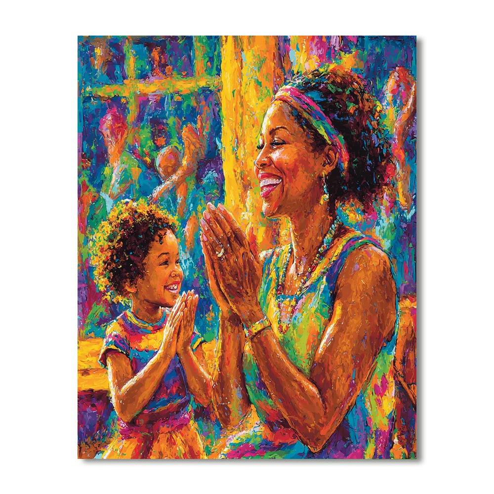 The Power Of Encouragement Painting Number Kit