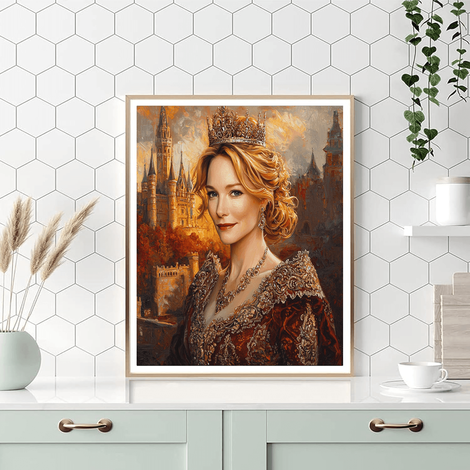 Cate Blanchett: The Regal Queen Of Stage And Screen Numbered Painting Kits