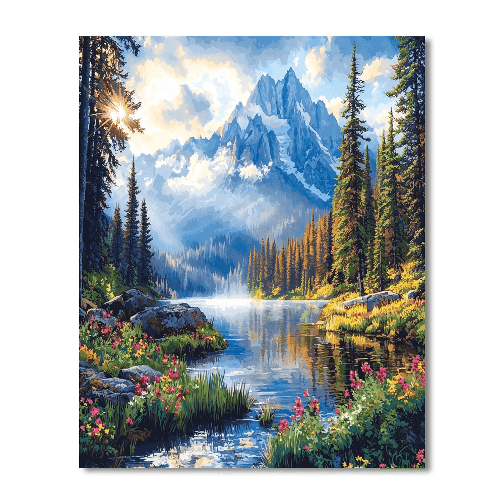 Cradle Mountain-lake St Clair National Park DIY Paint By Numbers