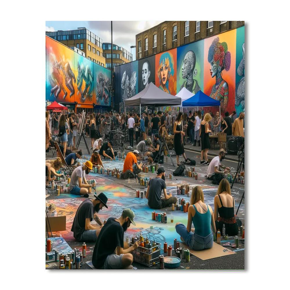 Upfest DIY Paint By Numbers