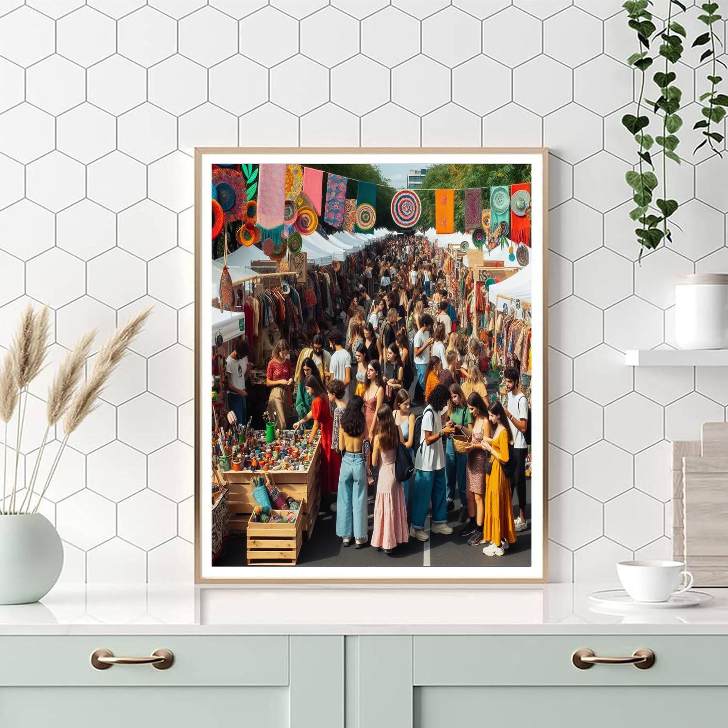 Upcycle Festival - Copenhagen, Denmark Painting Number Kit