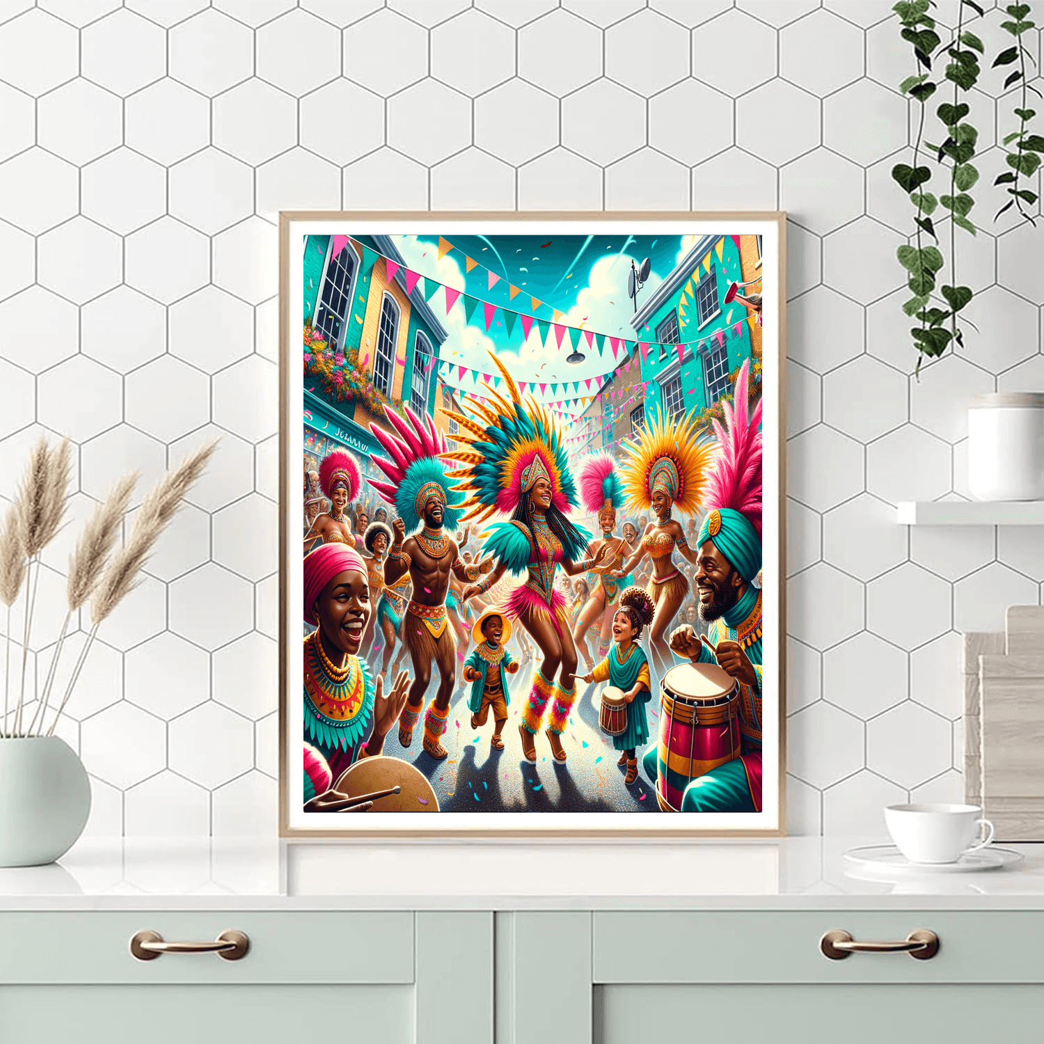 Junkanoo Festival Paint By Number