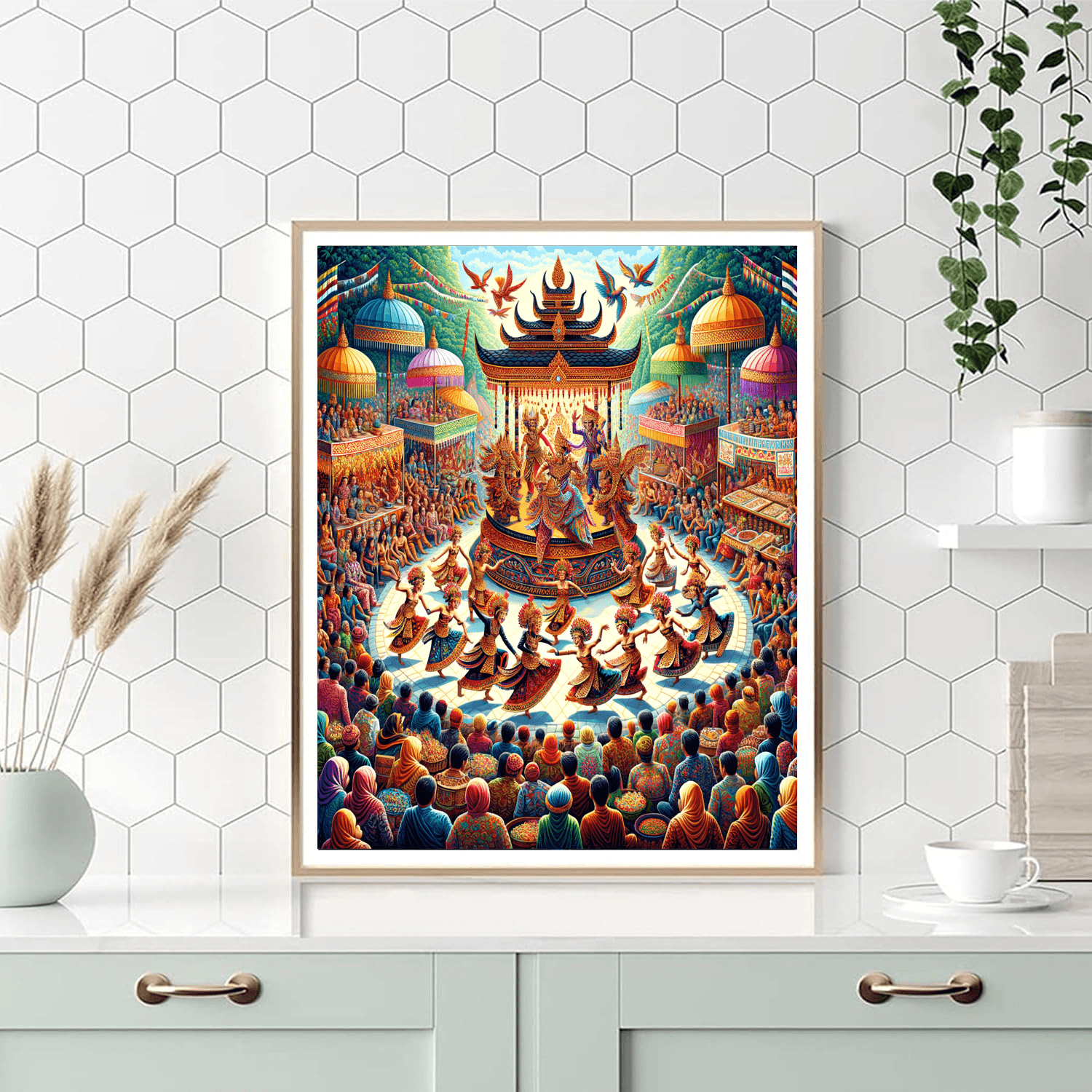 Bali Arts Festival Painting By Numbers Kit