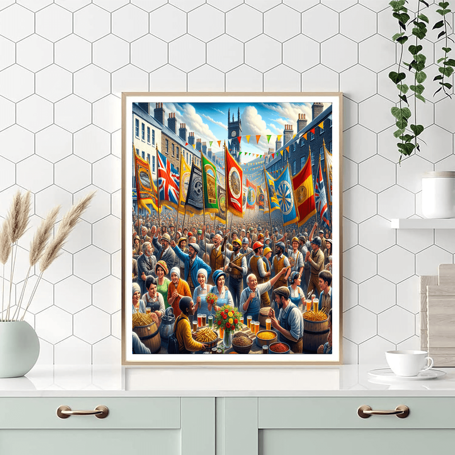 Durham Miners' Gala Paint By Numbers Kits