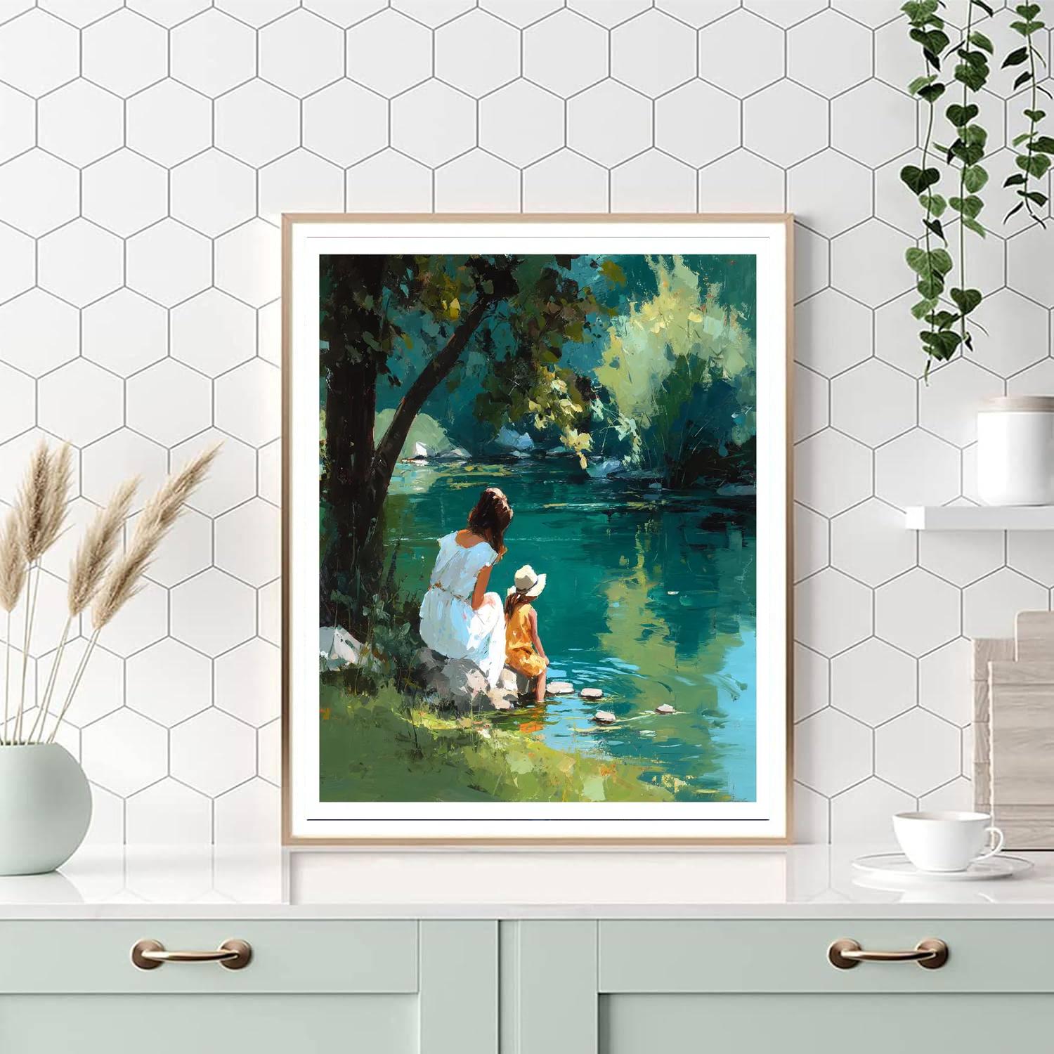 Quiet Creekside Paint By Numbers Kits