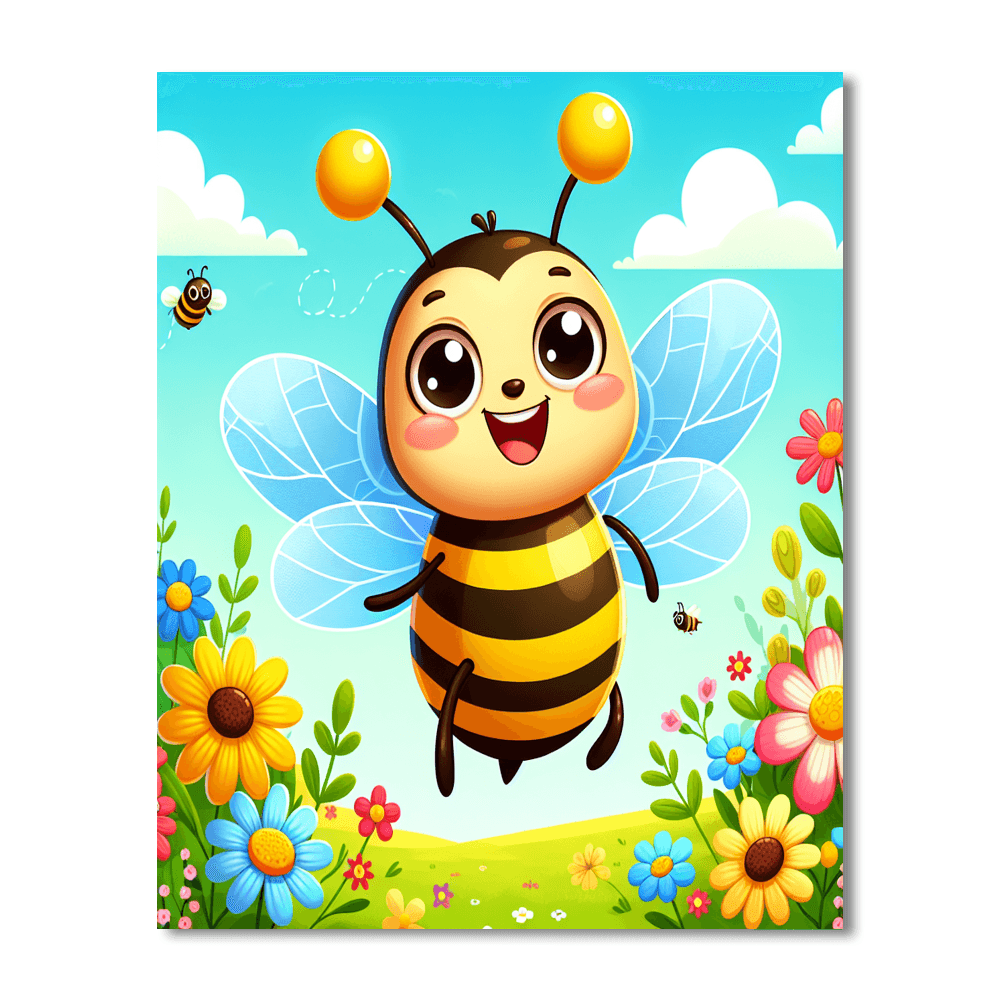 Busy Bee Painting Number Kit