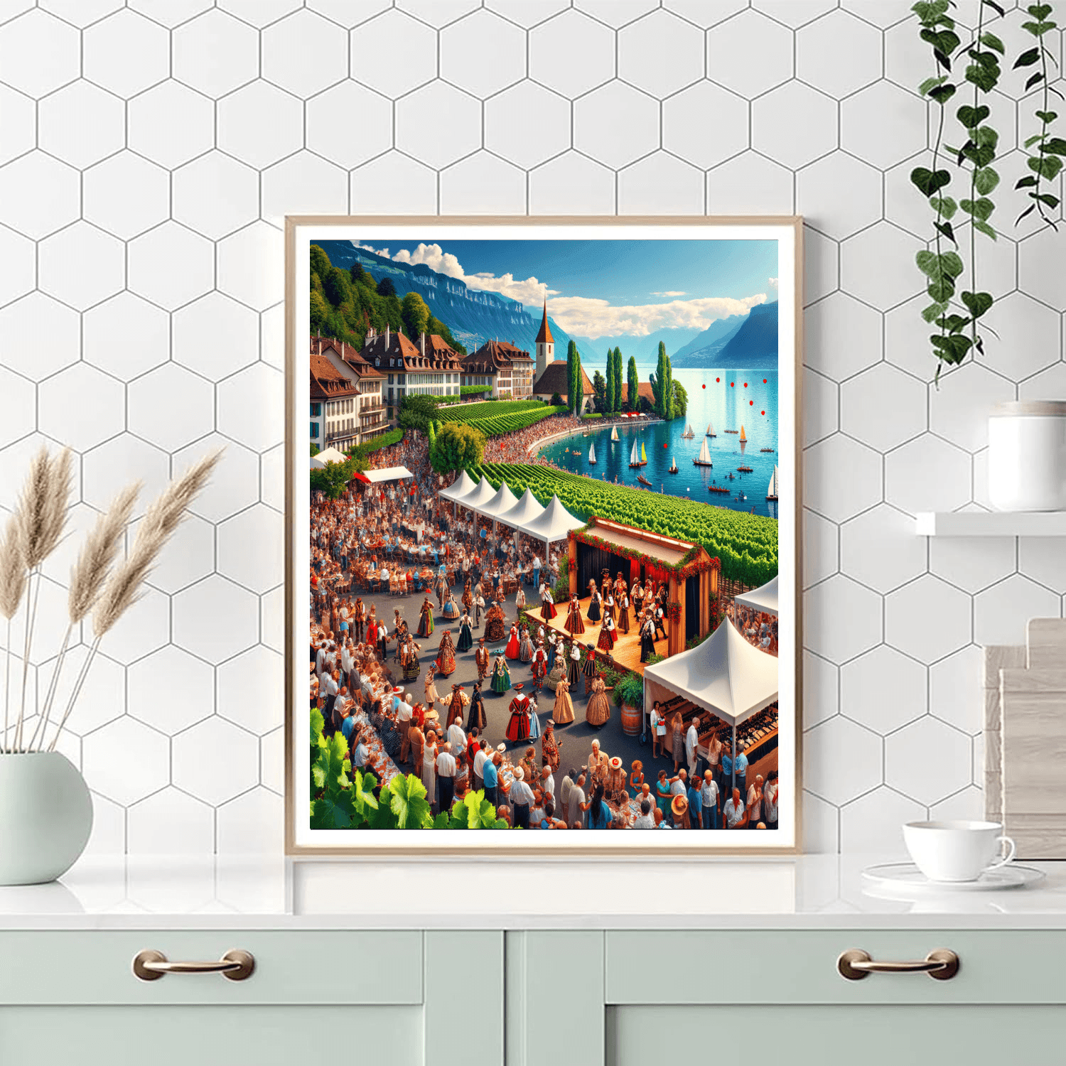 Fête Des Vignerons - Switzerland Paint By Number