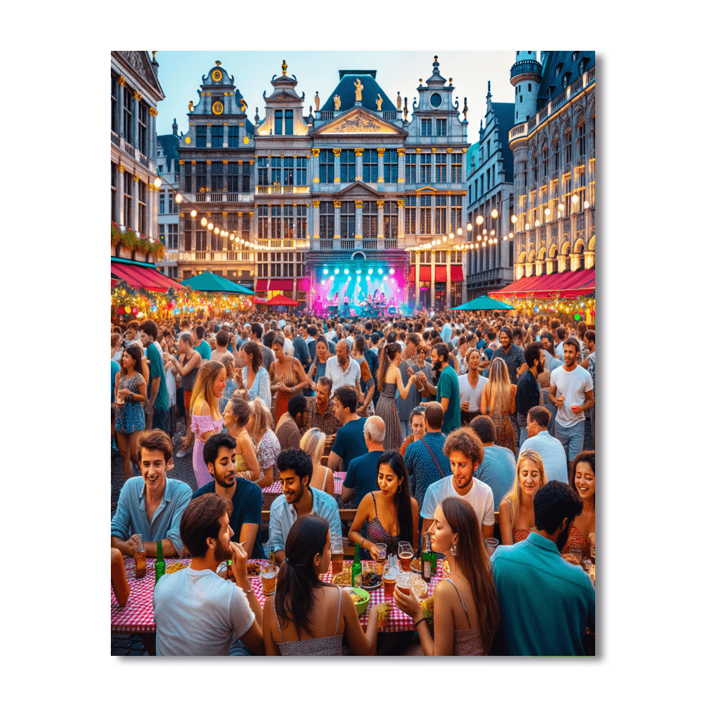 Brussels Summer Festival - Belgium Paint By Number