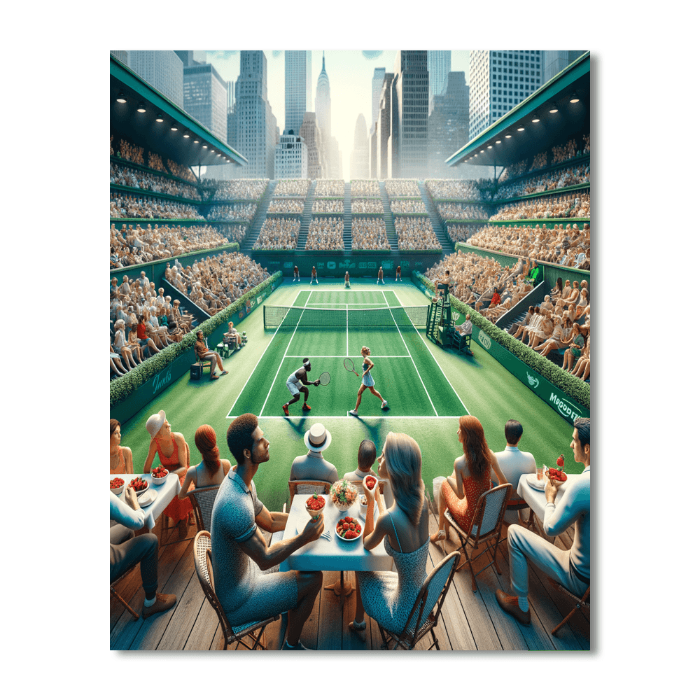 Wimbledon Championships - London, Uk Paint By Color